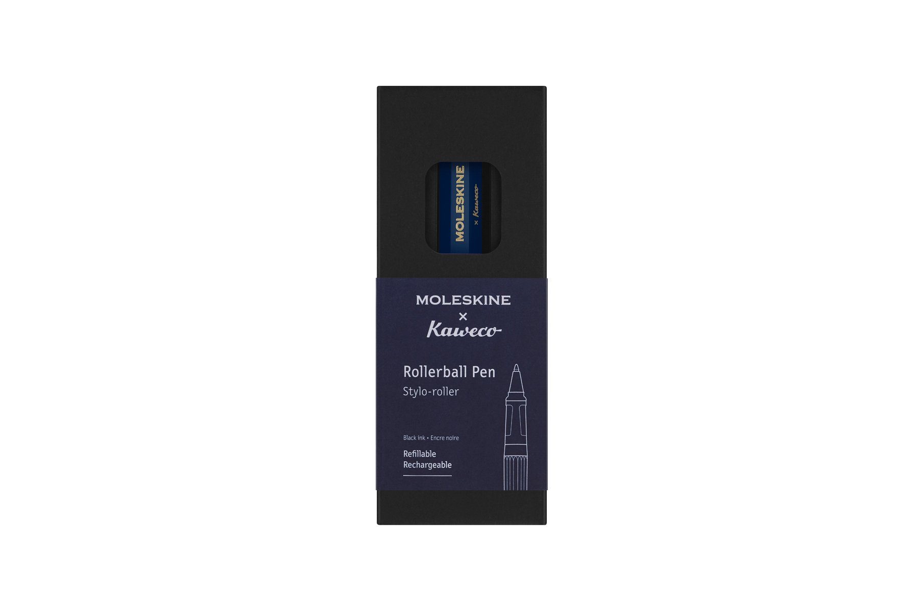 Gelroller, Kaweco MOLESKINE Sapphire 0.7mm X Spitze Blue