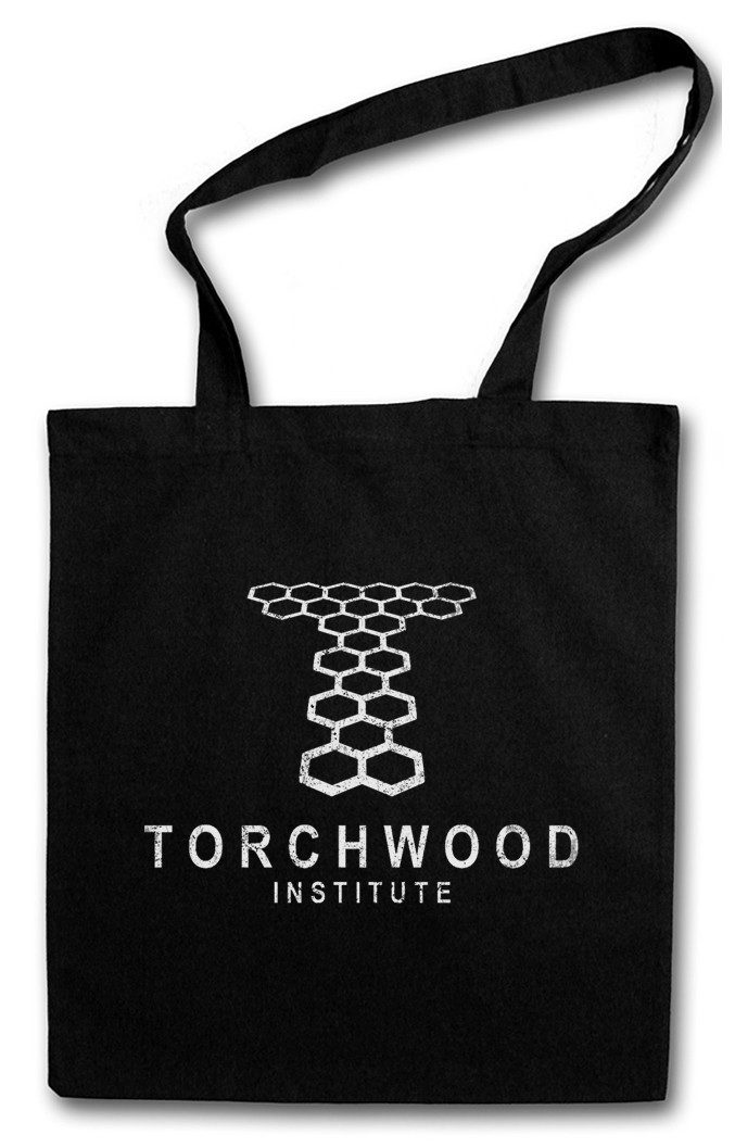 Urban Backwoods Beuteltasche Vintage Torchwood Institute Logo Stofftasche Scifi TVSeries Doctor Dr (1-tlg), Doktor Serie Who Kult
