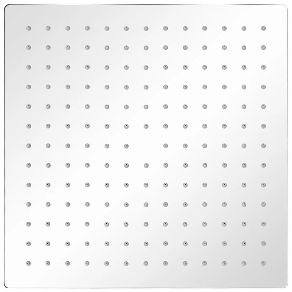 vidaXL Regenduschkopf Regenbrause Edelstahl 30x30 cm Quadratisch, (1-tlg), Duschkopf 30x30cm Eckig Kopfbrause Regendusche Regenbrause Brausekopf – Bild 2 von 5
