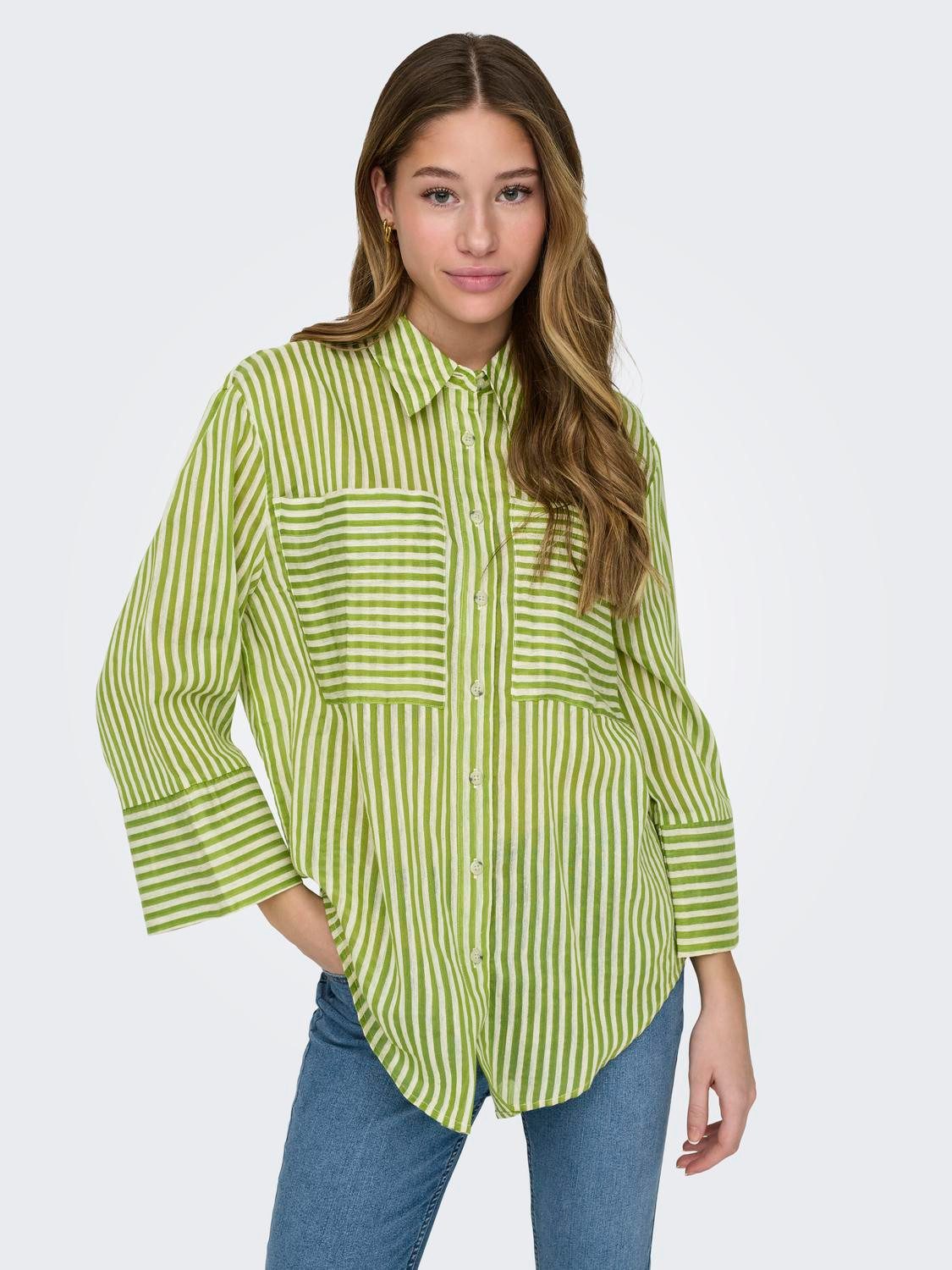 JACQUELINE de YONG Blusenshirt weite 3/4 günstig online kaufen
