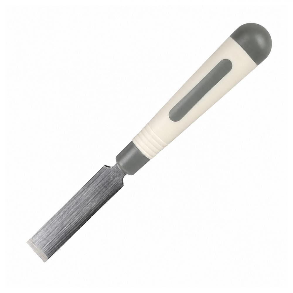 Nähwelt Flach Knopf - Knopfloch-Stecher mit Softgriff (Klingenbreite 11 mm)