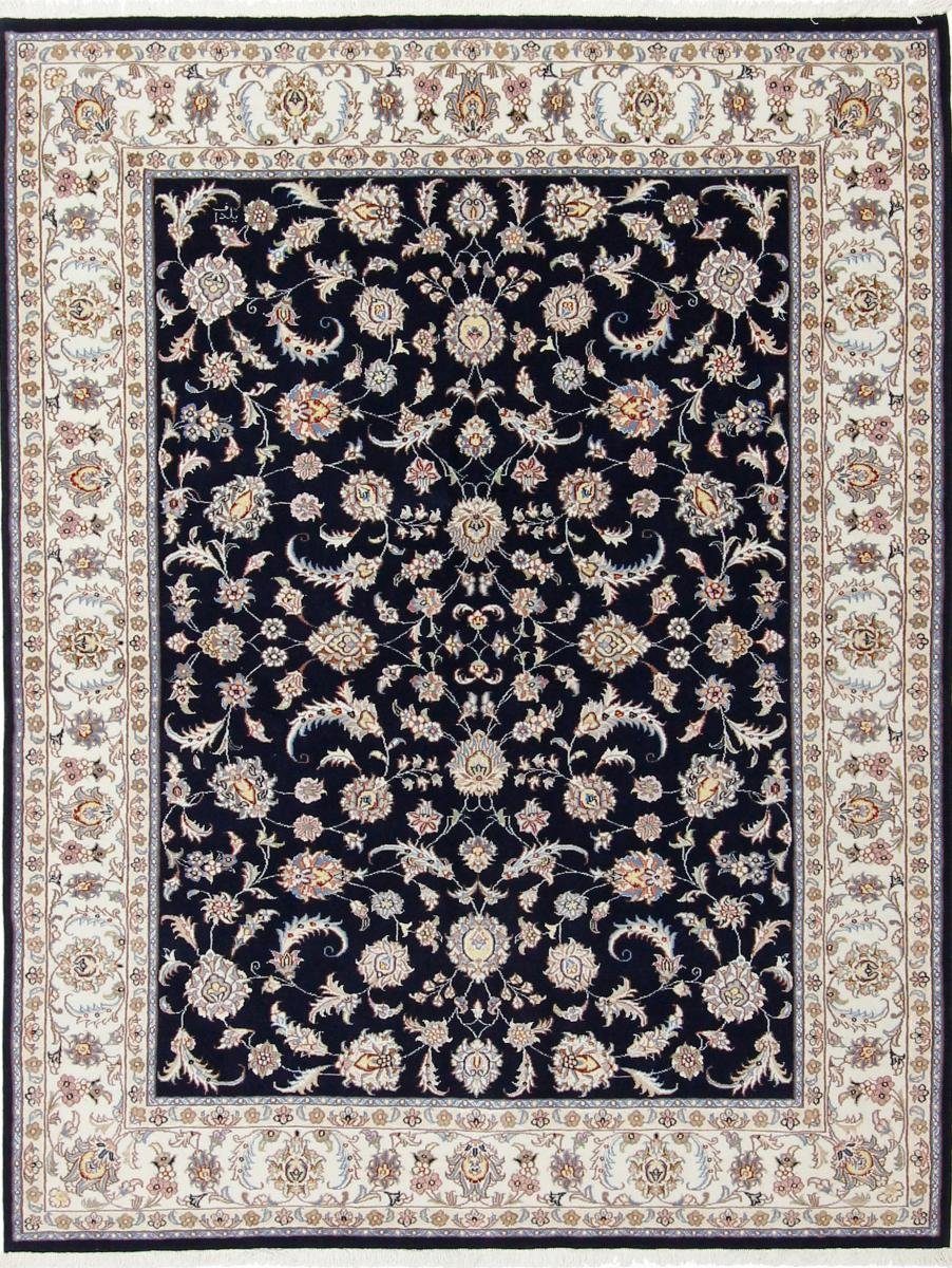 Orientteppich Täbriz Designer 151x195 Handgeknüpfter Trading, mm Nain rechteckig, Höhe: 10 / Perserteppich, Orientteppich