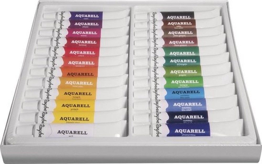 Rayher Aquarellfarbe Künstler-Set Aquarellfarben