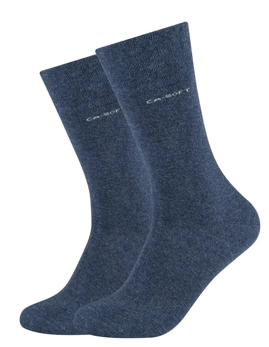 Basicsocken CA-Soft 2er Pack jeans