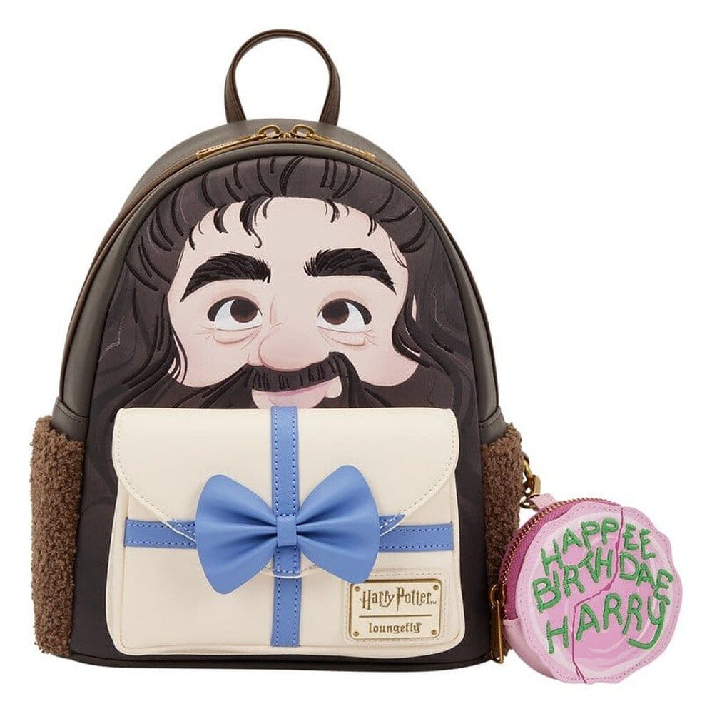 Loungefly Rucksack Harry Potter by Loungefly Mini Rucksack mit Geldbeutel Hagrid Birthday