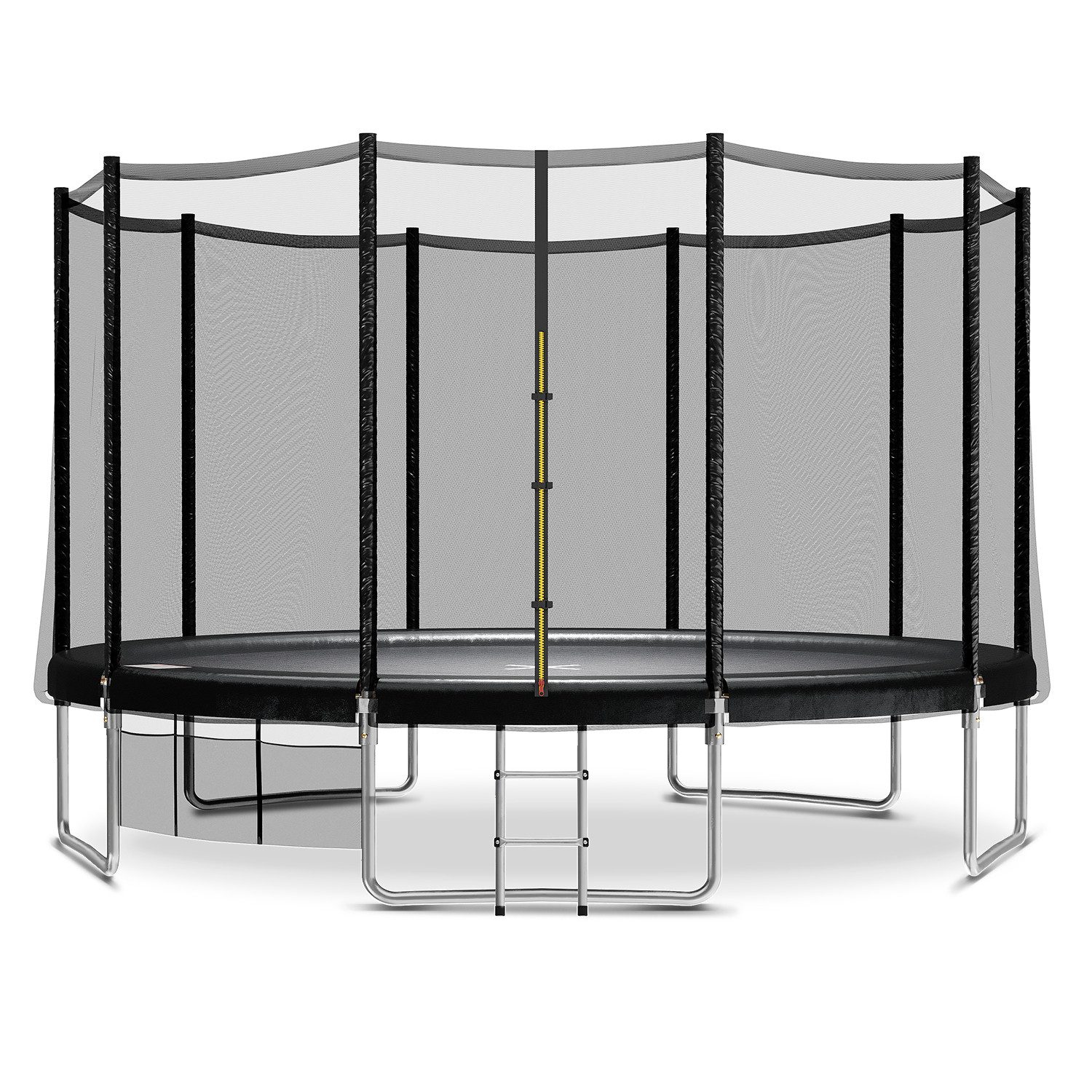 GUNJI Gartentrampolin 183/228/305 cm Garten-Kindertrampolin, max. Belastbarkeit 150KG, Ø 366 cm, (183 cm, (183/ 228/305/366/427 cm, Outdoor-Gartentrampolin mit Sicherheitsnetz, doppelter Schutz mit Schutzmatte)-ostern geschenke)