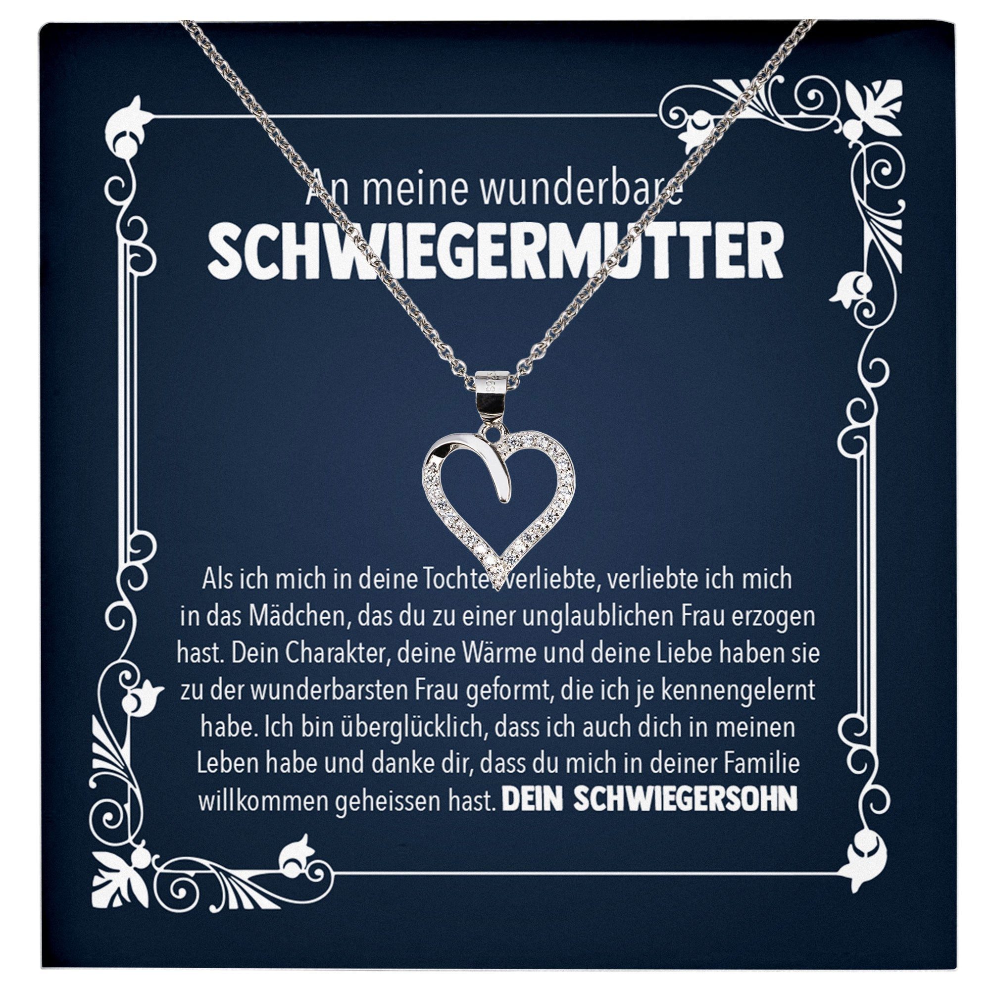 22Feels Schmuckset Schwiegermutter Geschenk v. Schwiegersohn günstig online kaufen