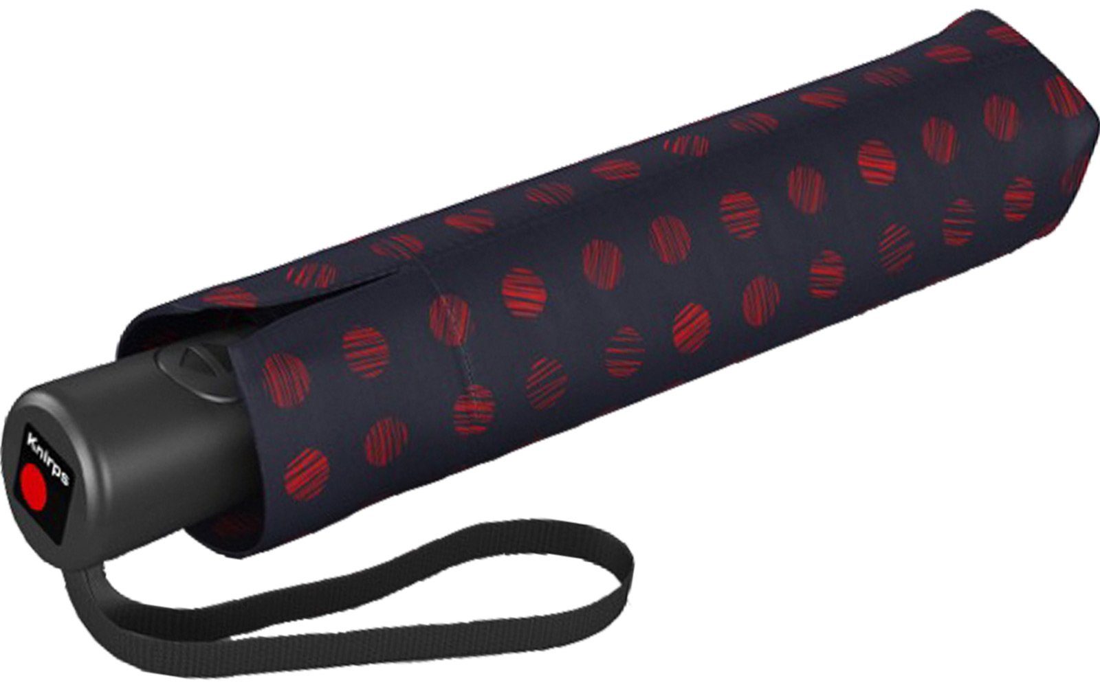 Knirps® Taschenregenschirm für Damen - A.200 Duomatic mit Auf-Zu-Automatik, mit Schutzhülle mit Reißverschluss