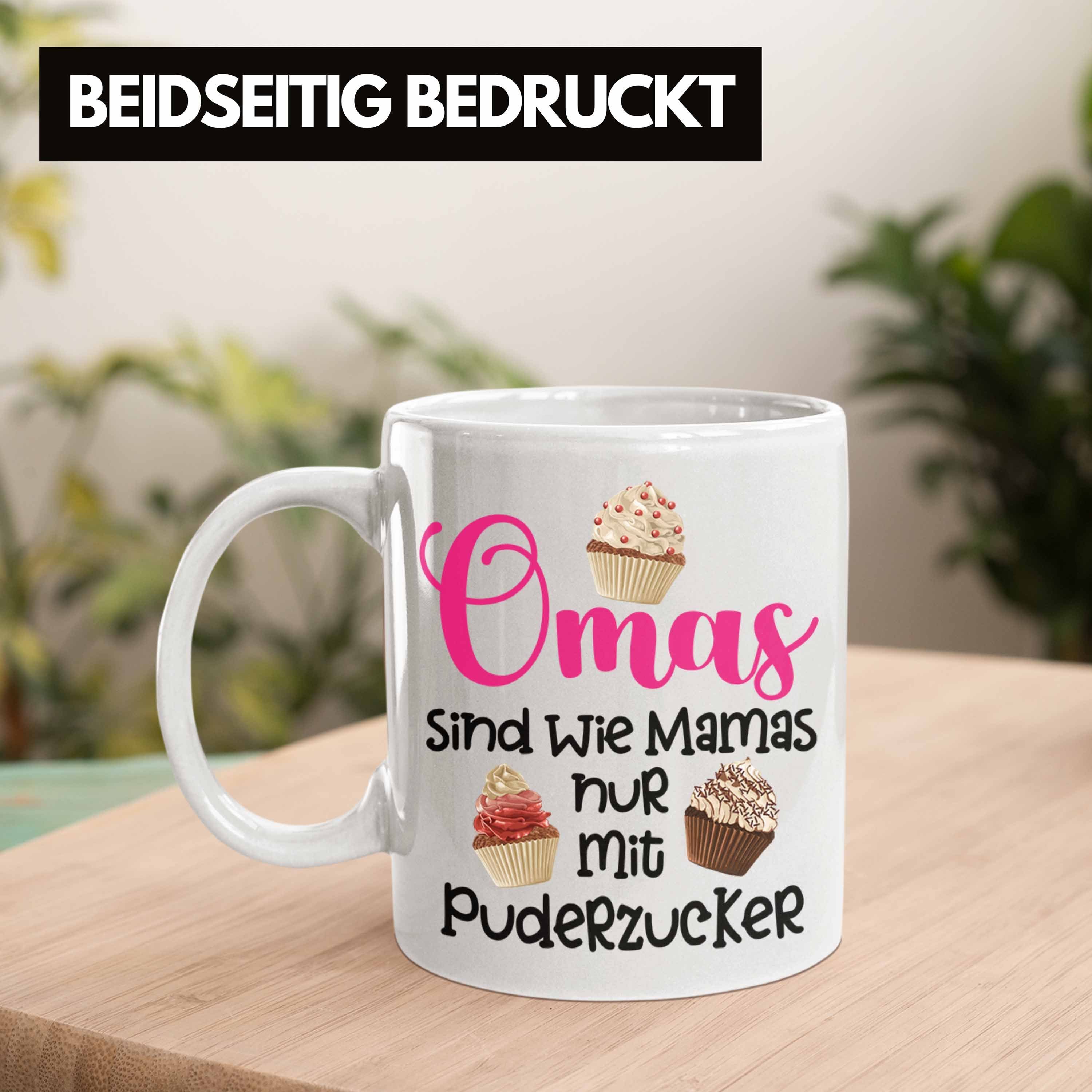 Tasse Grossmutter Tasse von Geschenkideen Lustig Oma Geschenk Enkel Beste Geburtstagsgeschenk Enkelin Trendation Geburtstag - Trendation Weiss