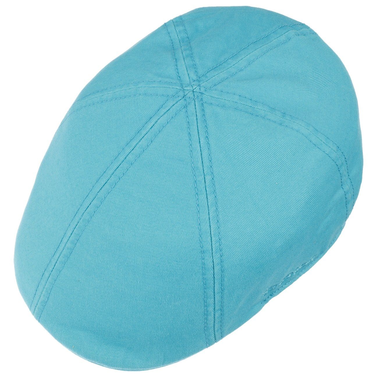 Flat Cap Schirm türkis (1-St) Schirmmütze mit Stetson