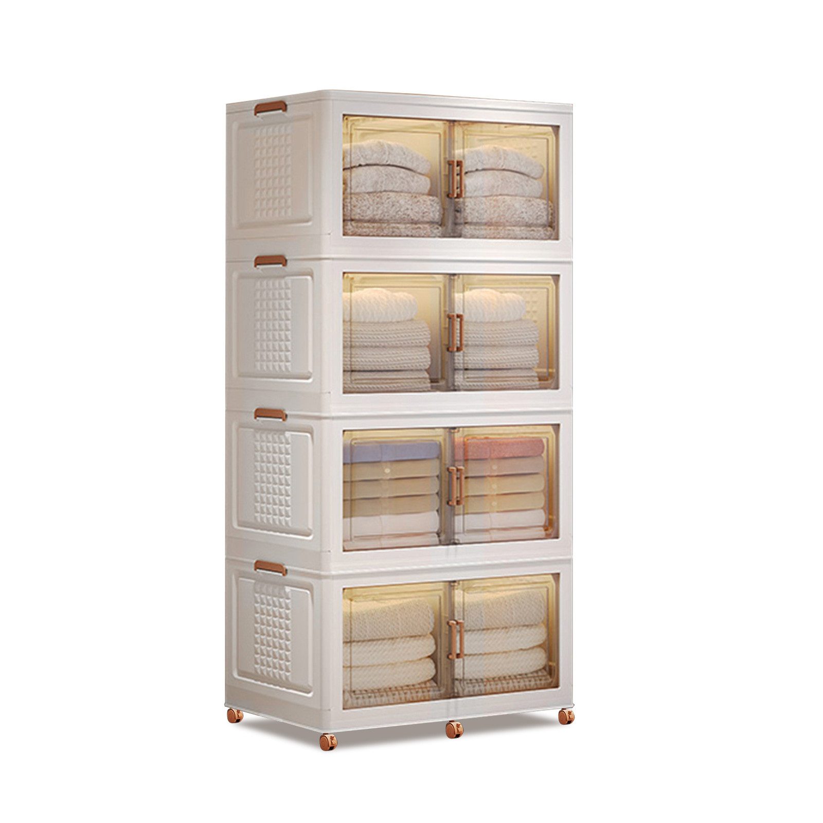 GarveeMore Stauraumvitrine Plastik Garderobe Snack Schrank günstig online kaufen