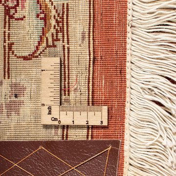 Orientteppich Perser - Täbriz - Royal - 207 x 198 cm - mehrfarbig, morgenland, rechteckig, Höhe: 7 mm, Wohnzimmer, Handgeknüpft, Einzelstück mit Zertifikat