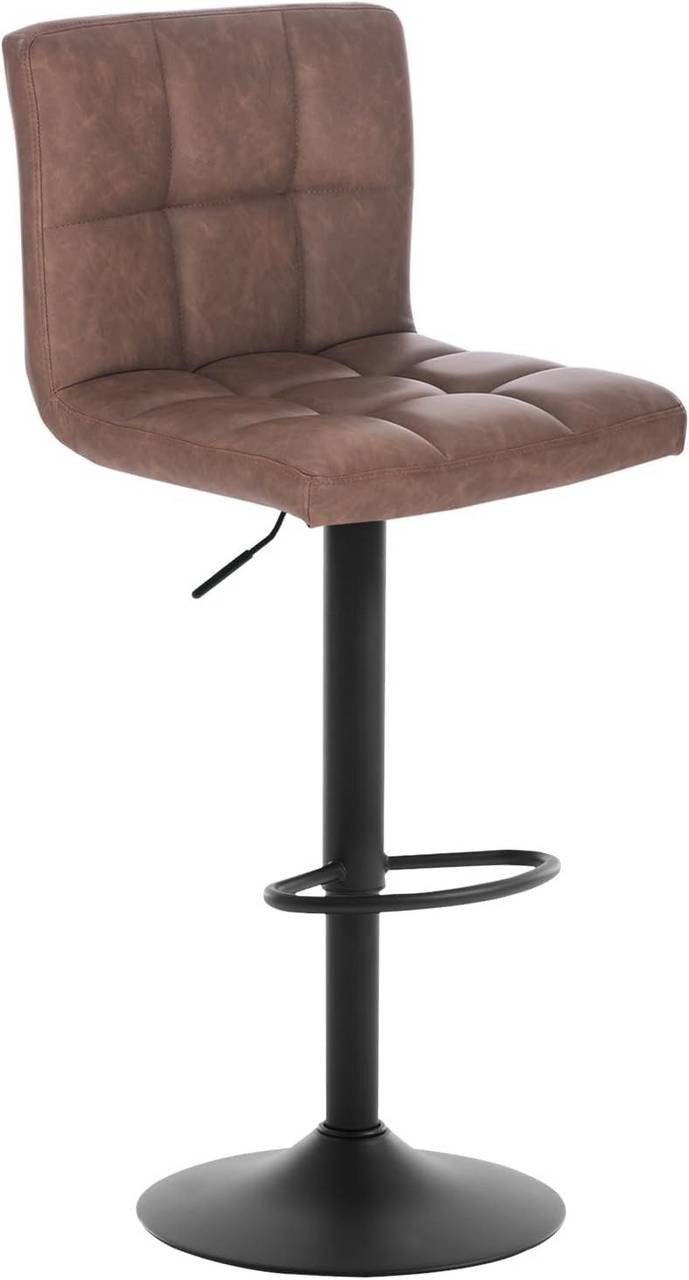 Woltu Barhocker (1 St), Kunstleder Antiklederoptik günstig online kaufen