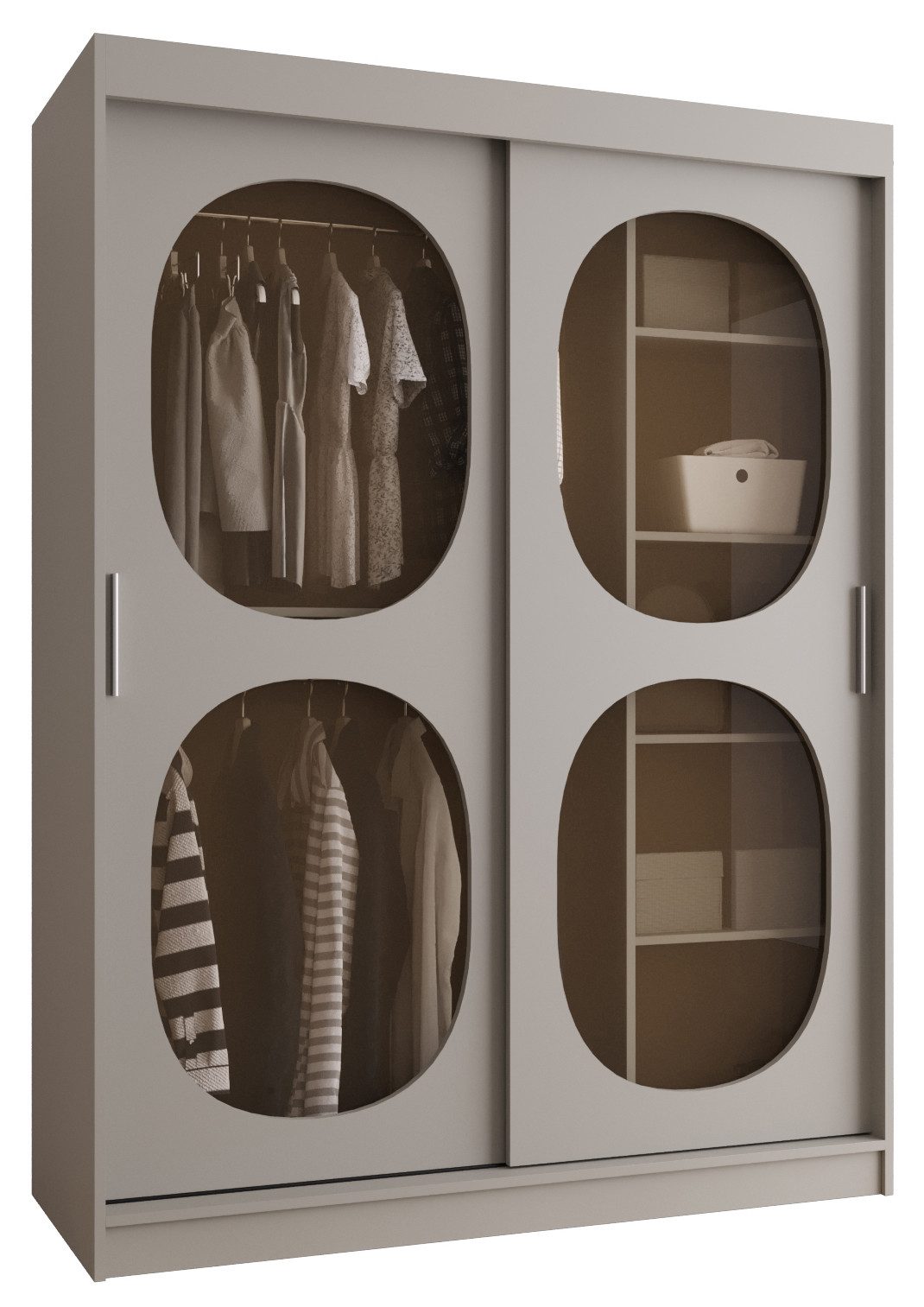 ABIKS MÖBEL Schwebetürenschrank BAHRAJN 2 Schlafzimmerschrank günstig online kaufen