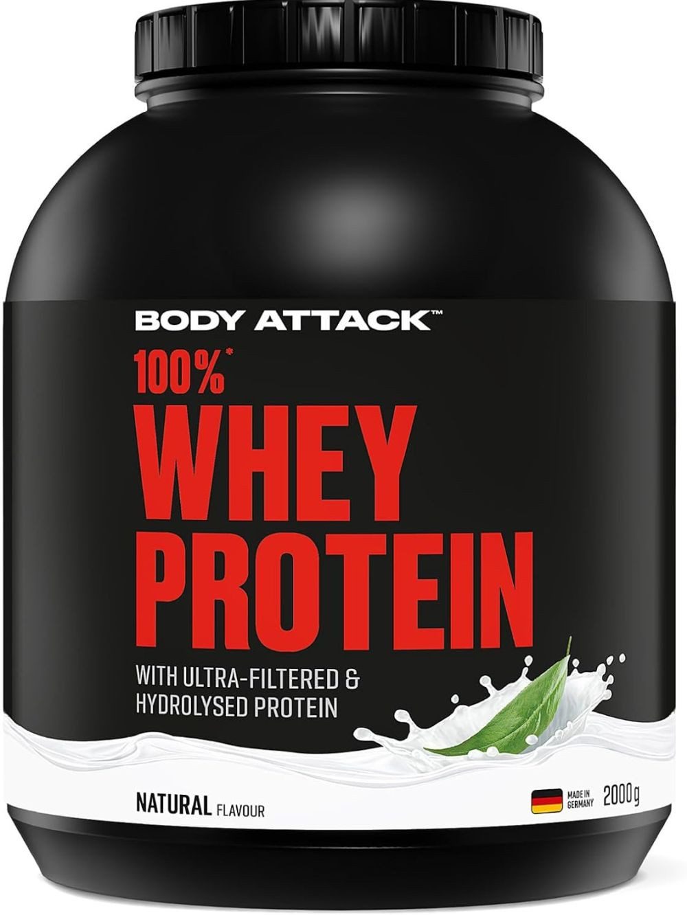 Body Attack Body Attack 100% Whey- 2 kg Pulver