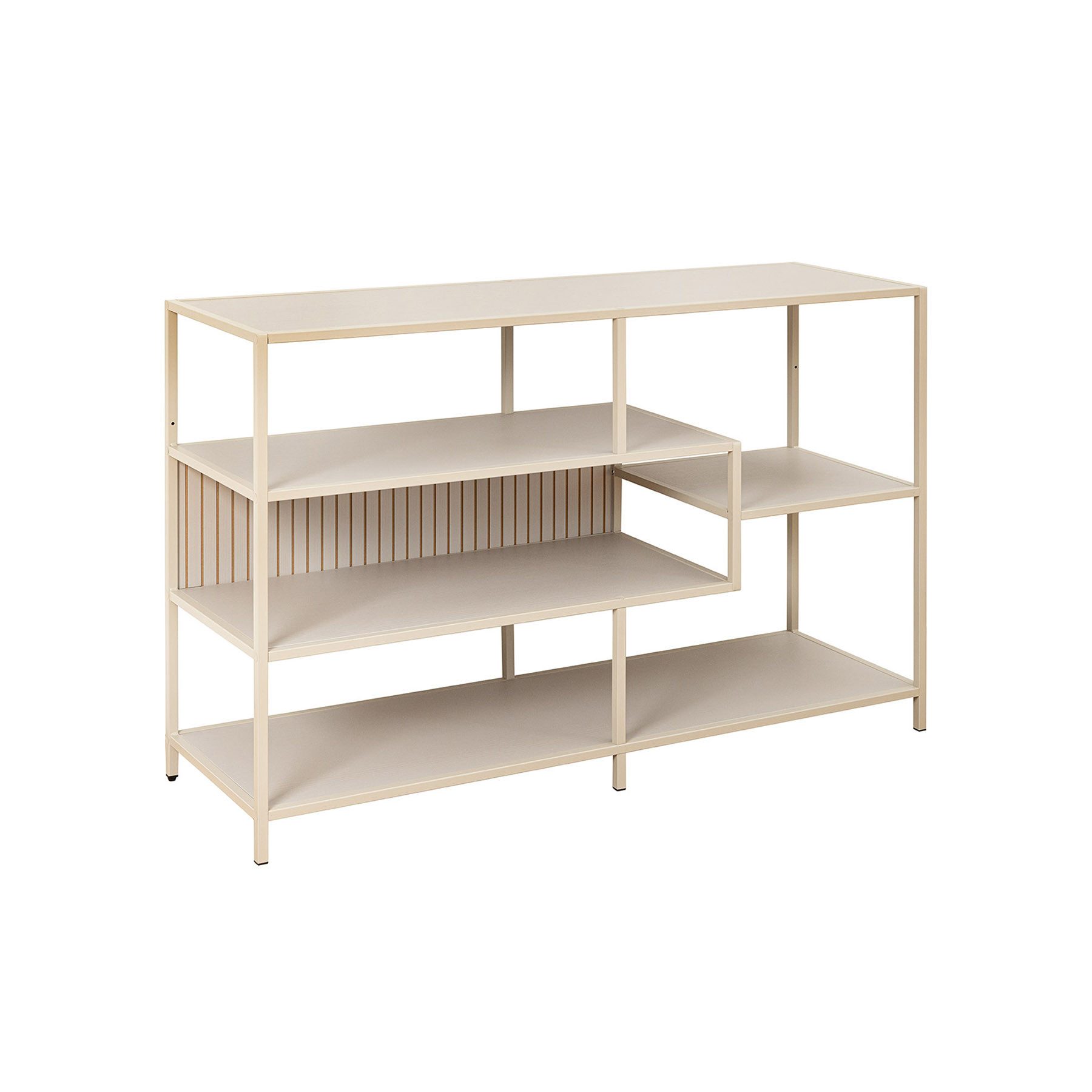 riess-ambiente Bücherregal SLIM LINE 115cm champagner günstig online kaufen