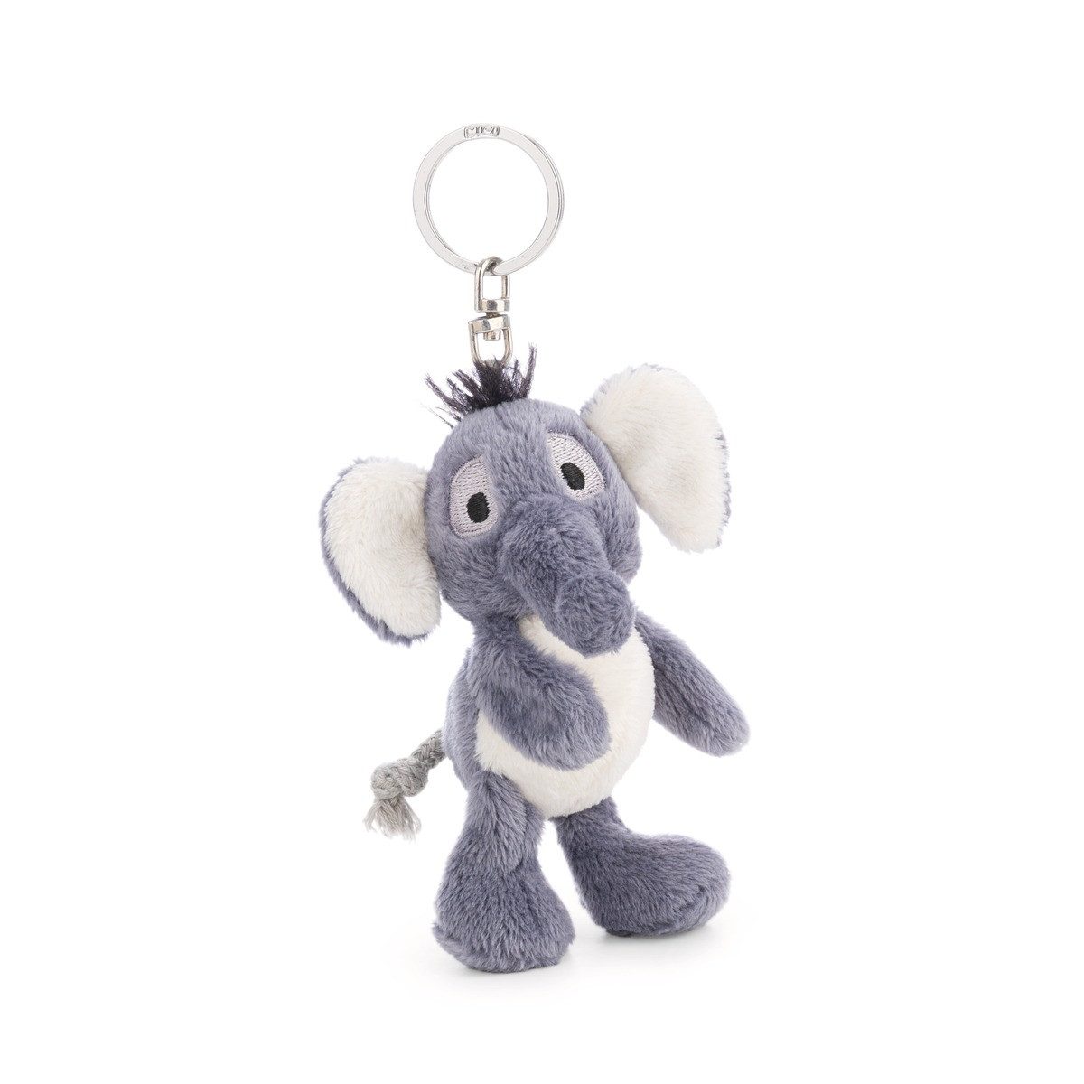 Nici Schlüsselanhänger NICI Schlüsselanhänger Wild Friends Elefant El-Flora grau 10cm Header