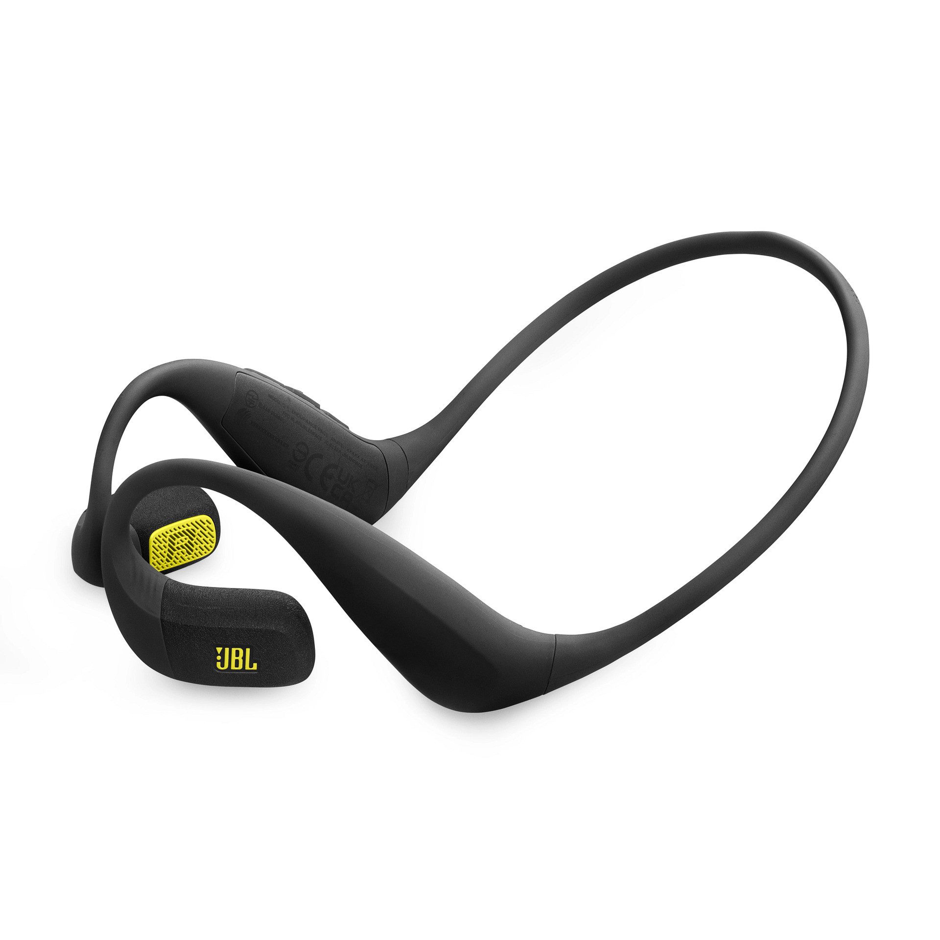 JBL Endurance Pace Black/Lime Open-Ear-Kopfhörer (Freisprechfunktion, Multi-Point-Verbindung, A2DP Bluetooth)