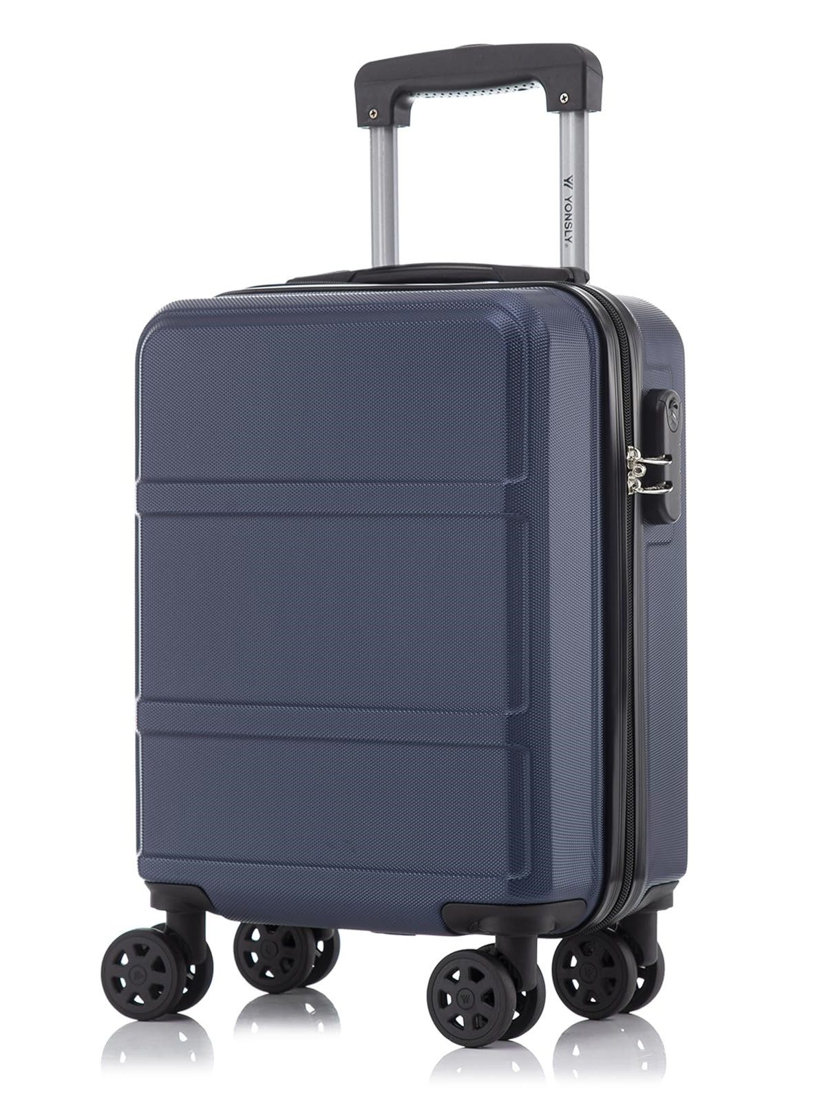 yonsly Handgepäckkoffer Hartschalen-Reisekoffer Trolley Rollkoffer für Reis günstig online kaufen