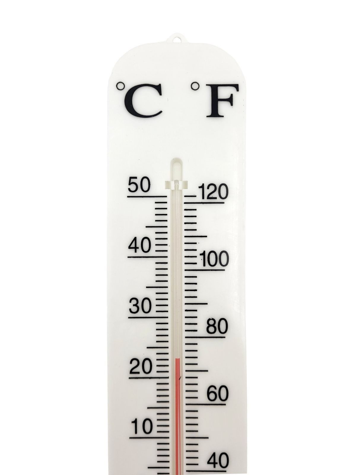 BURI Gartenthermometer Jumbo Gartenthermometer Außenthermometer 6,5 x 40 Thermometer