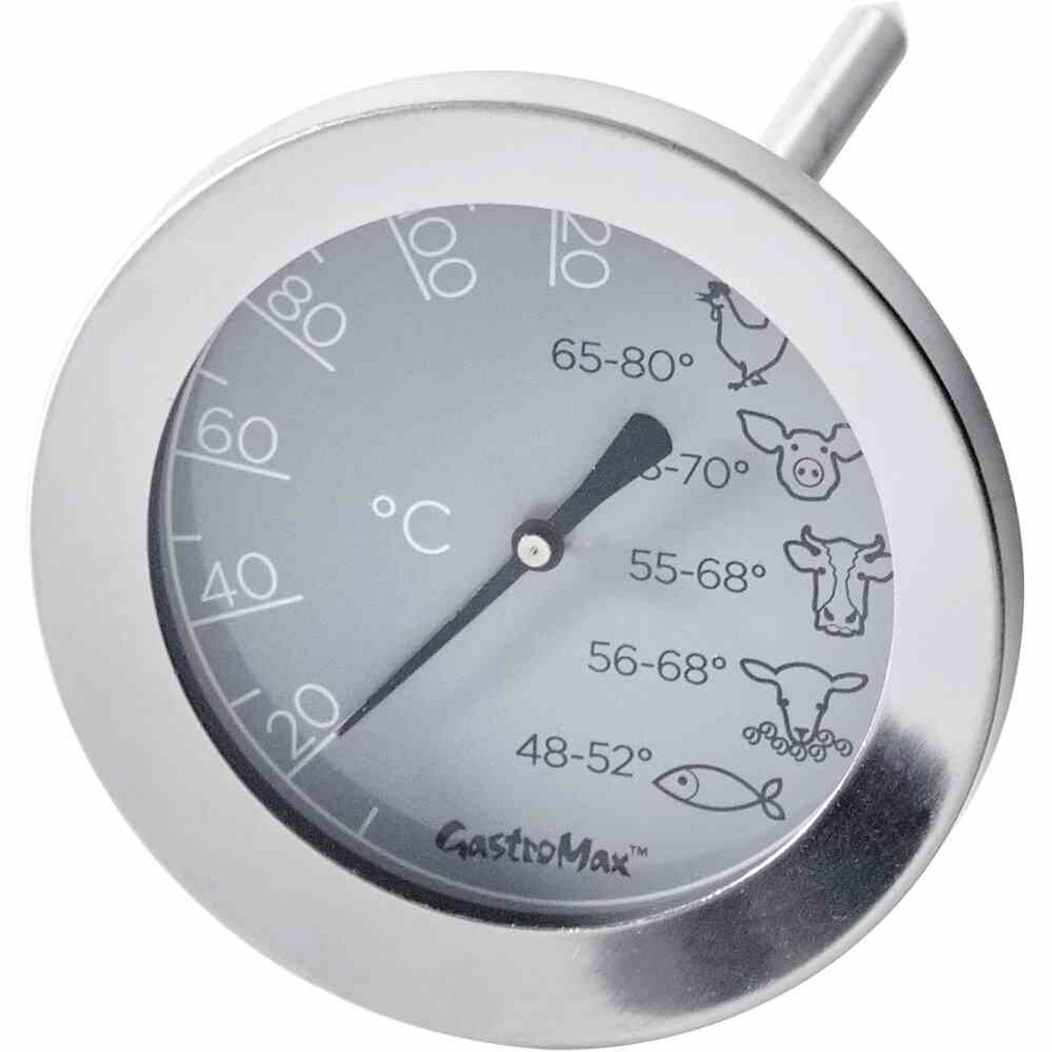 Bratenthermometer Bratenthermometer Edelstahl Temperaturbereich 0 °C - 120 °C
