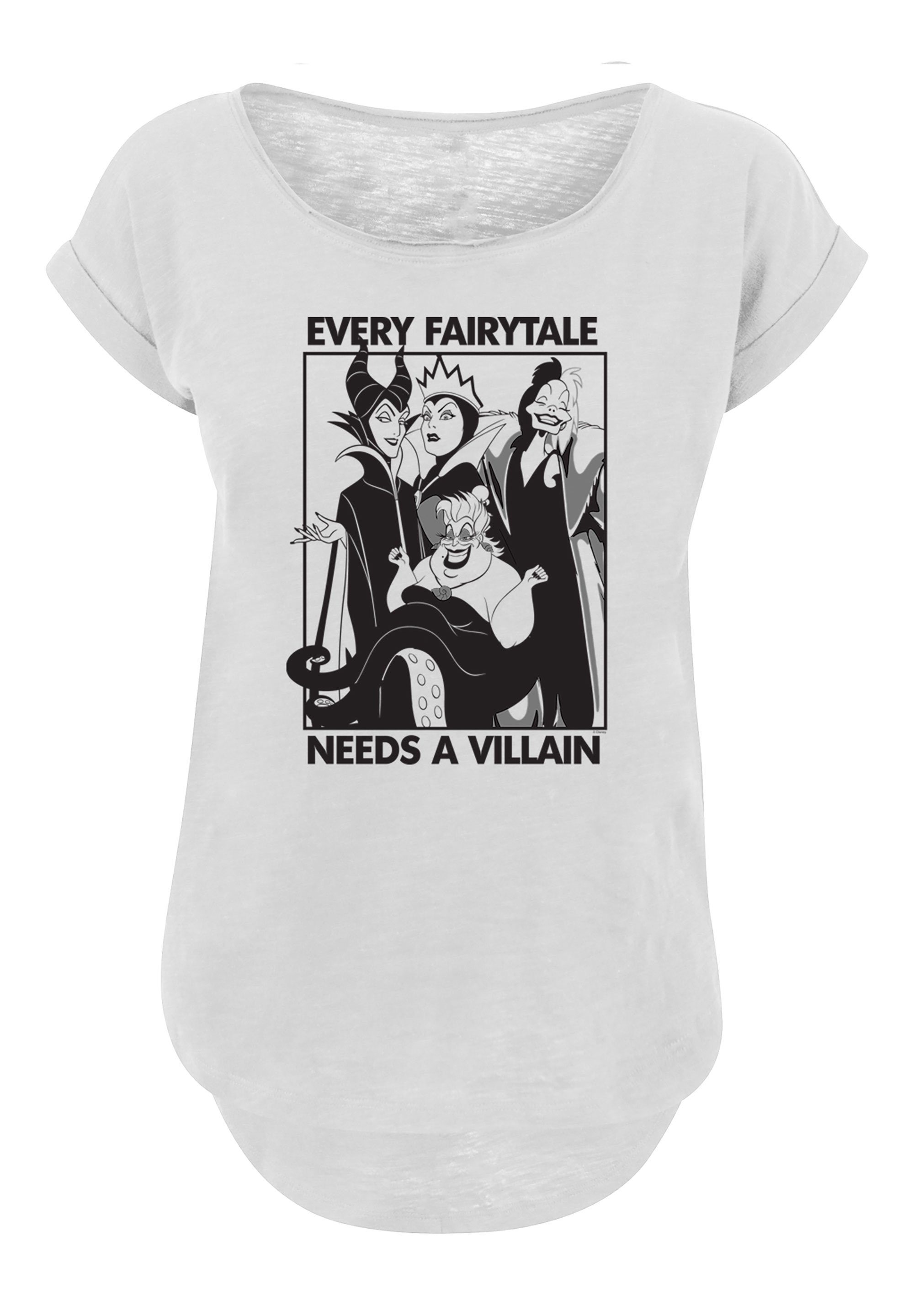 F4NT4STIC T-Shirt Disney Villains Print Classic