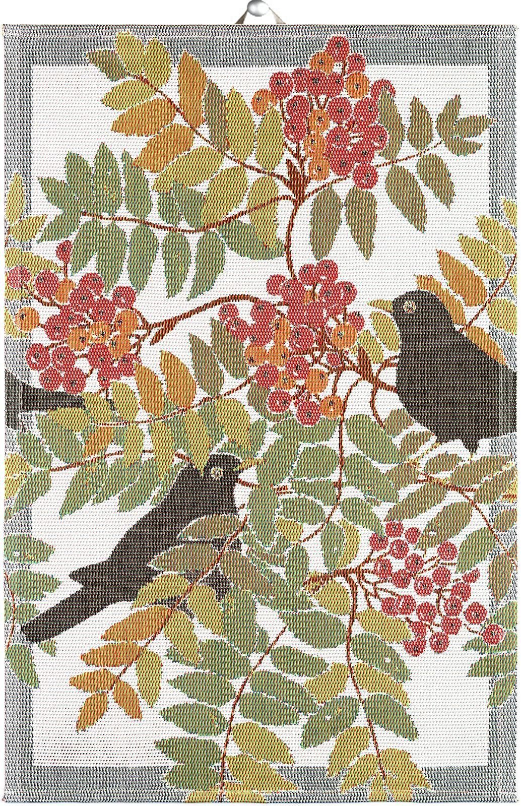 EKELUND MASTER WEAVERS 1692 Geschirrtuch Küchenhandtuch Koltrast 40x60 cm, (1-tlg., 1 x Geschirrtuch), Pixel gewebt (6-farbig)
