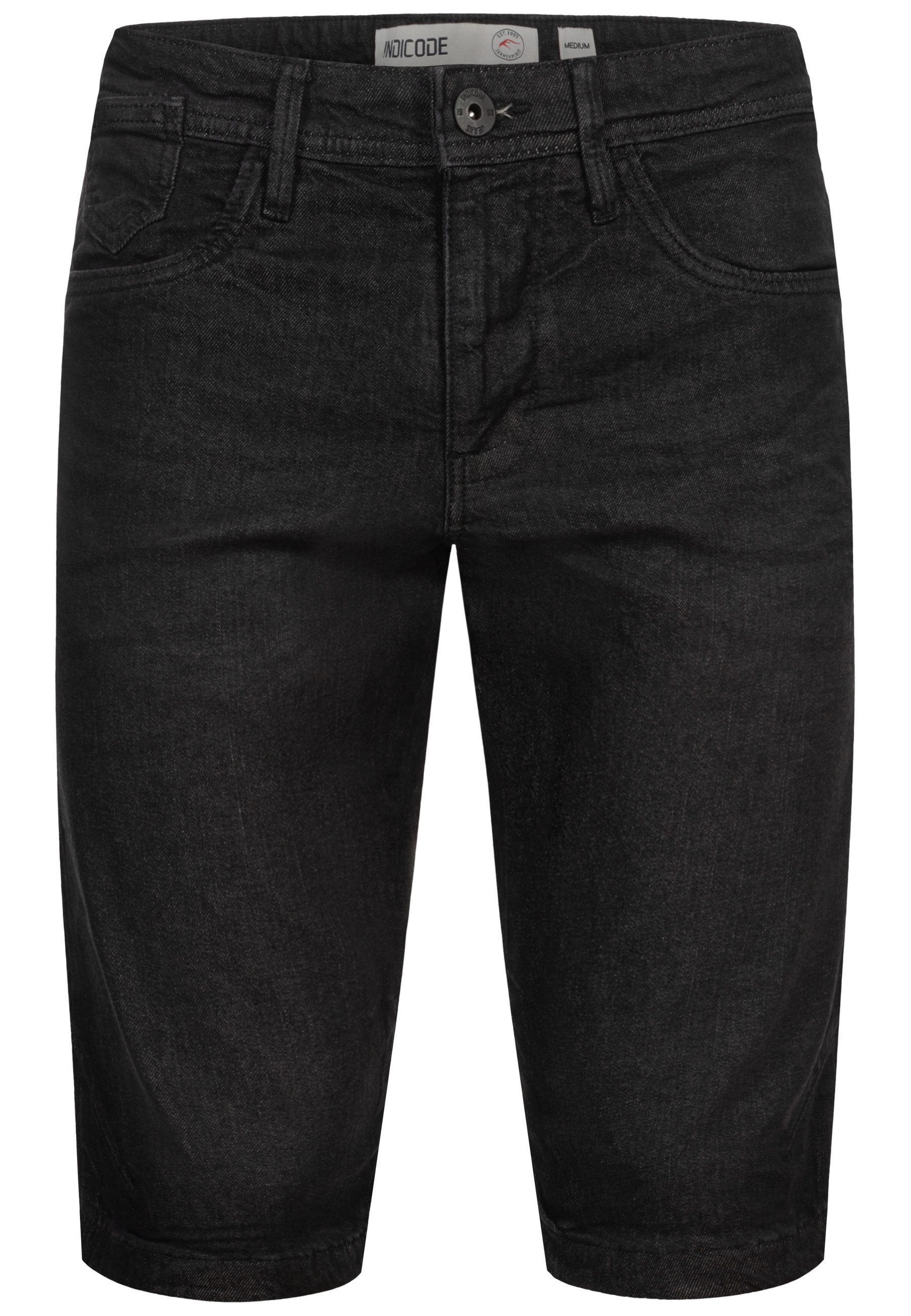 Indicode Jeansshorts Herren Jaspar Jeans Shorts Herrenshorts Herren Denim S günstig online kaufen