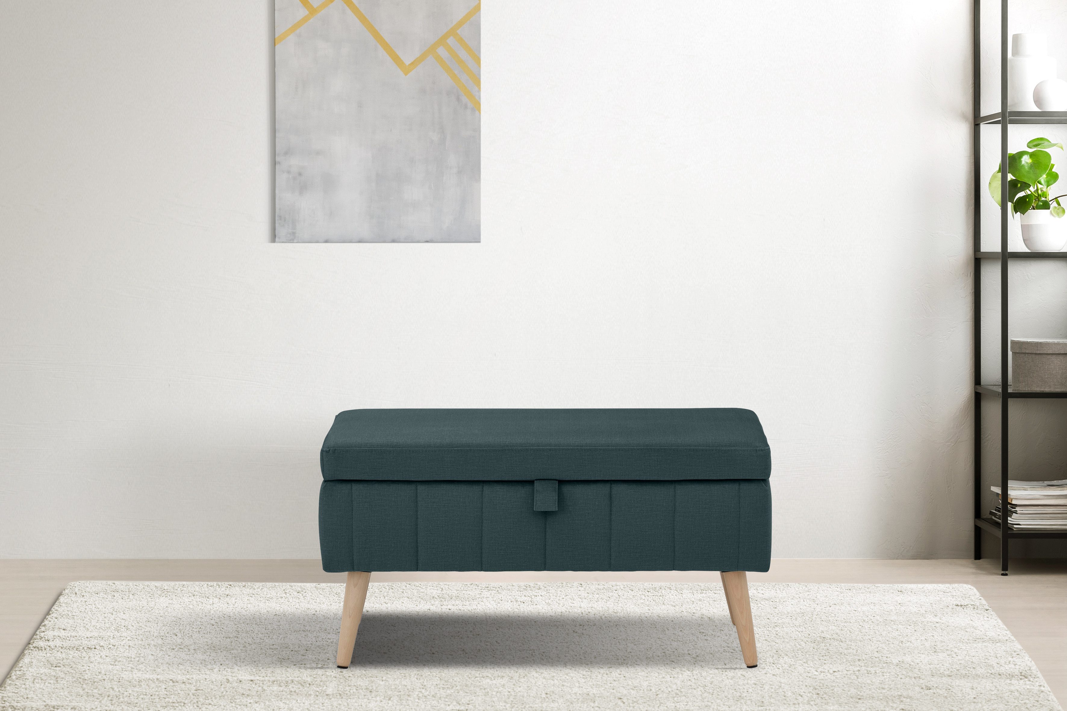 OTTO home Truhenbank AMIRA Sitzbank mit Stauraum, Maße B/T/H: 81/36/43 cm, günstig online kaufen