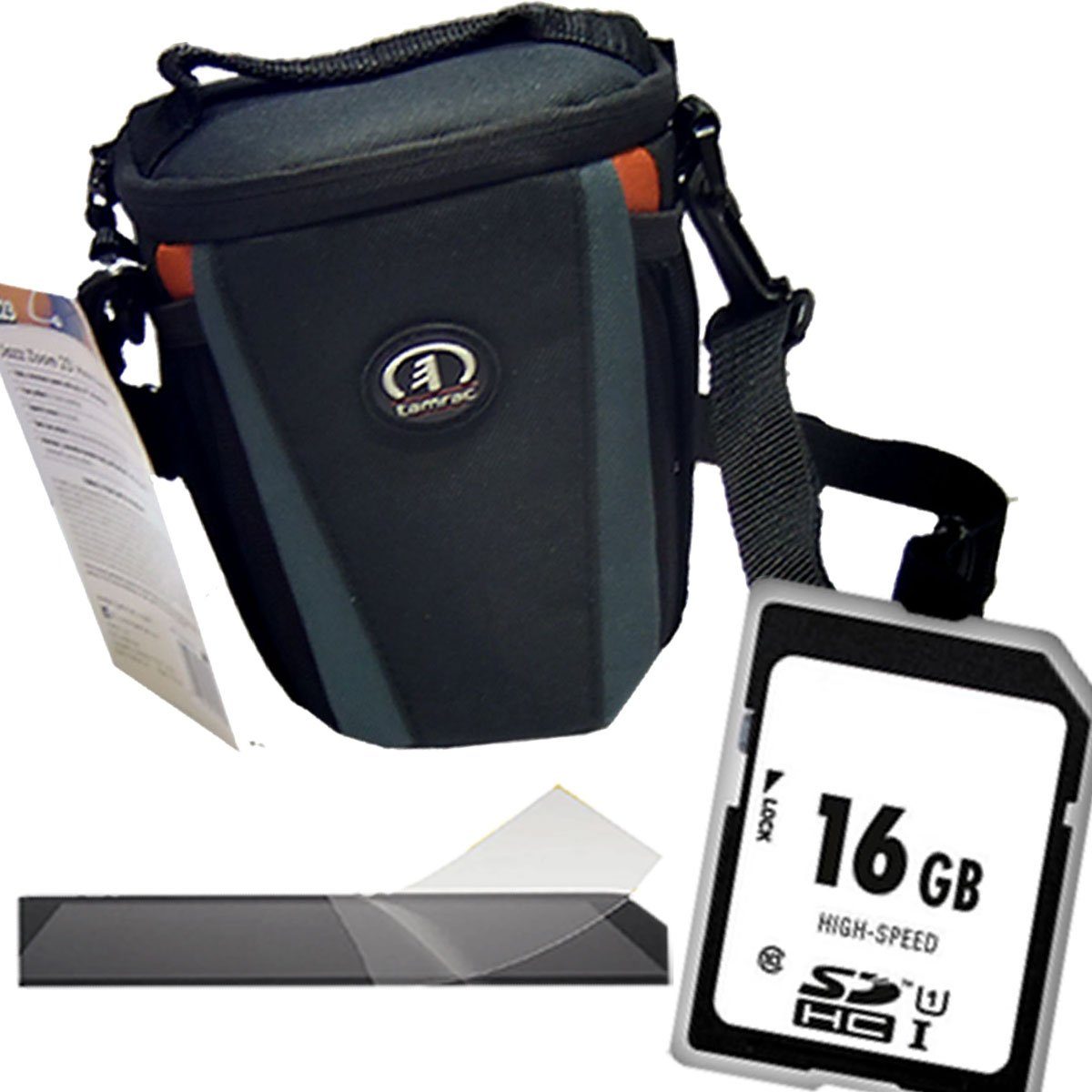 1A PHOTO PORST Kamerazubehör-Set Start-Set für Canon PowerShot SX70 HS