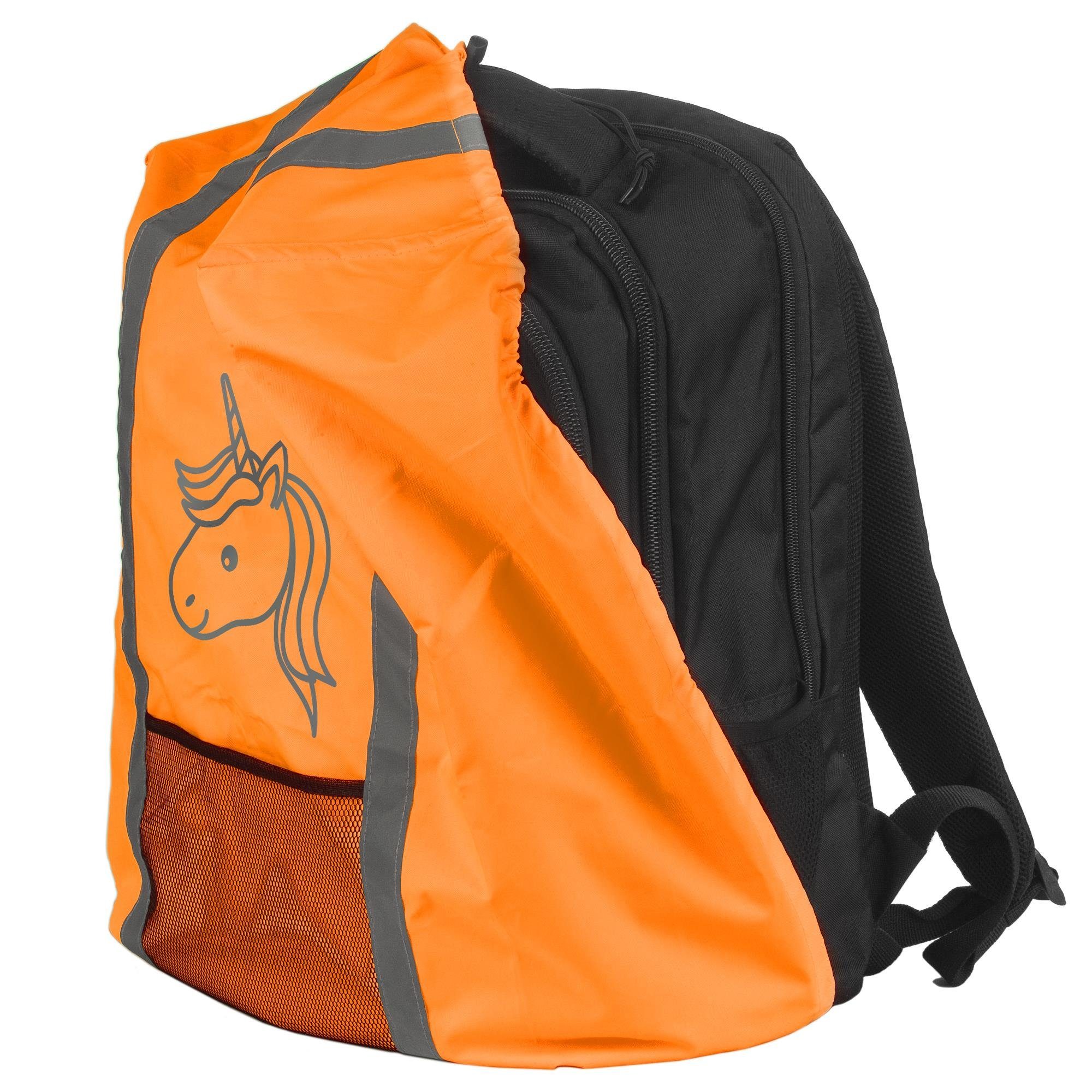 EAZY CASE Rucksack-Regenschutz Reflektor-Überzug Schutzhülle Einhorn, günstig online kaufen