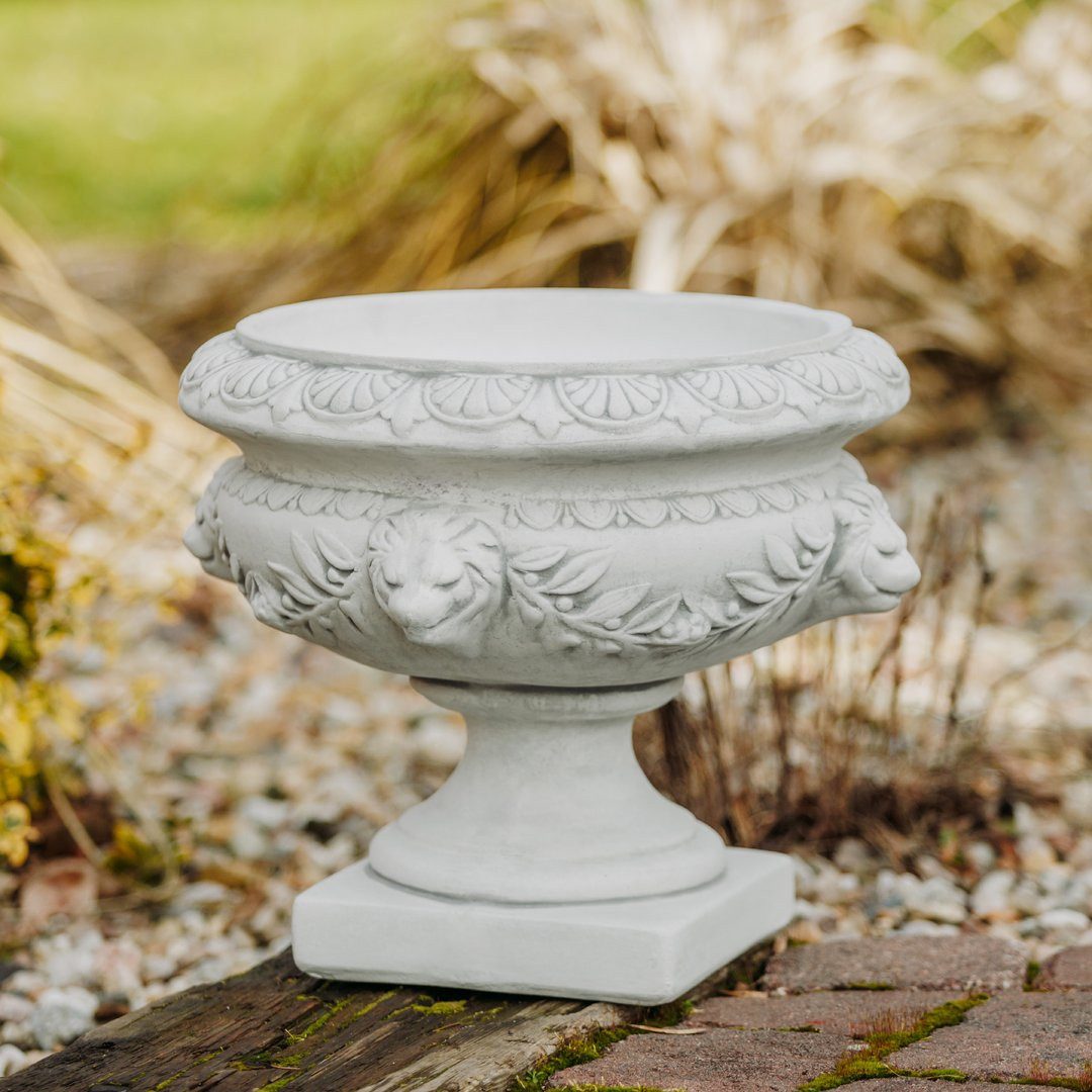 gartendekoparadies.de Pflanzschale Pflanzgefüß im Barock-Stil Blumentopf, H. 35 cm, 10 Liter, 27 kg, Frostsicher