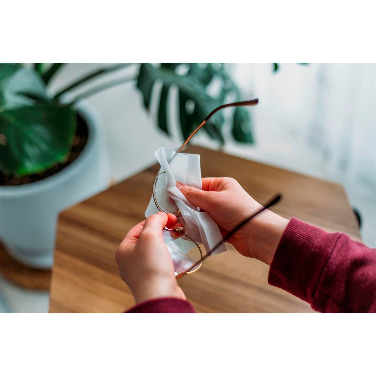 SIDOLIN Sidolin Brillen Putztücher 20 Tücher - Extra Soft & Streifenfrei (2er Reinigungstücher