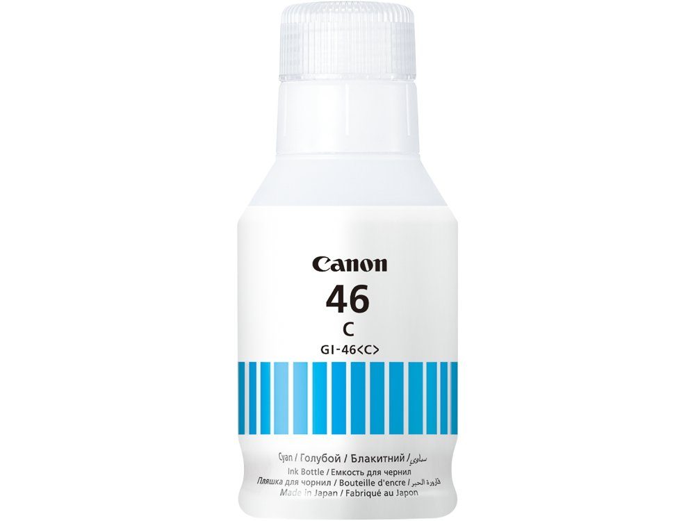 Canon Canon Tintenbehälter Tinte GI-46 Tintenpatrone C cyan, blau