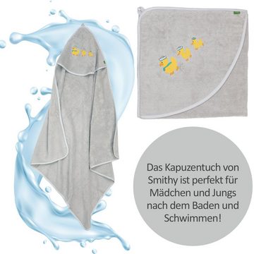 Smithy Kapuzenhandtuch aus Premium-Baumwolle, made in Europe!, Frottier (1-St)