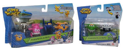 Vago®-Toys Actionfigur »Super Wings Transform-a-Bots 6 Figuren Set«, (Set)