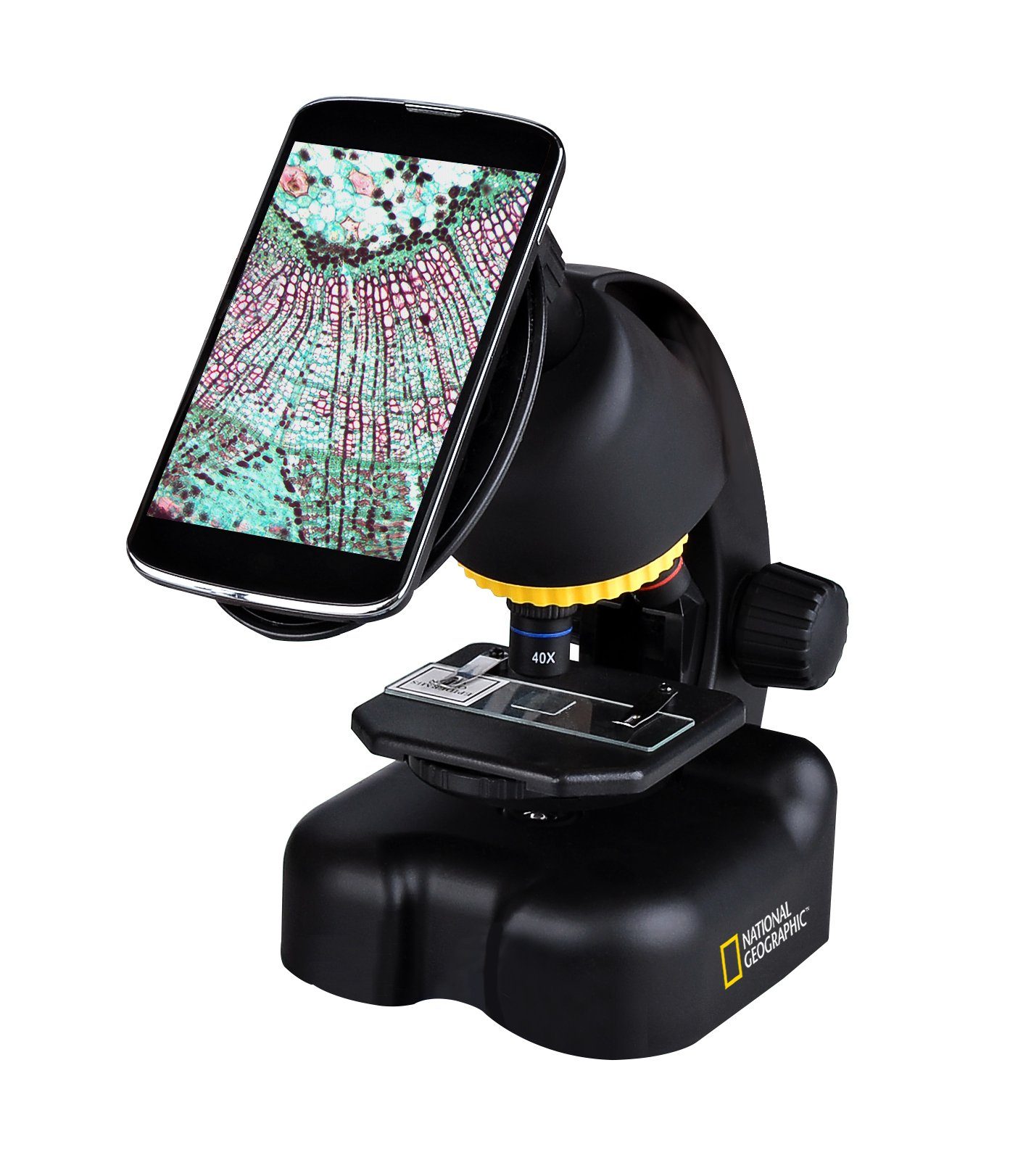 NATIONAL GEOGRAPHIC Teleskop NATIONAL GEOGRAPHIC Kompakt-Teleskop + Mikroskop mit Smartphonehalter…