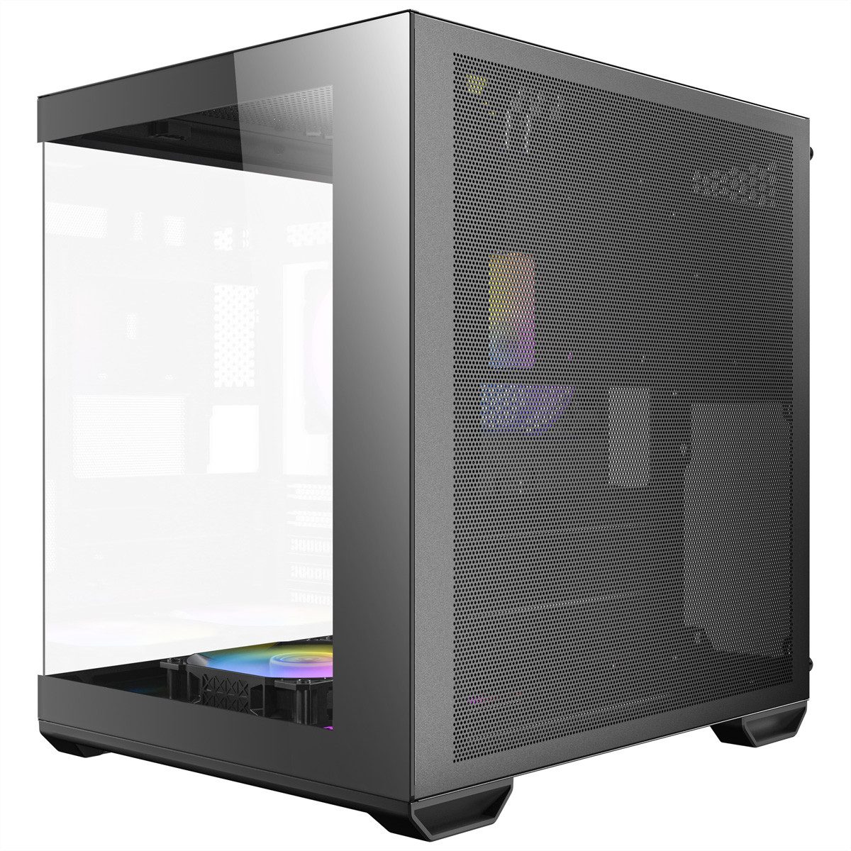 Antec PC-Gehäuse CX60M ARGB PC Gehäuse Mini Tower Micro-ATX