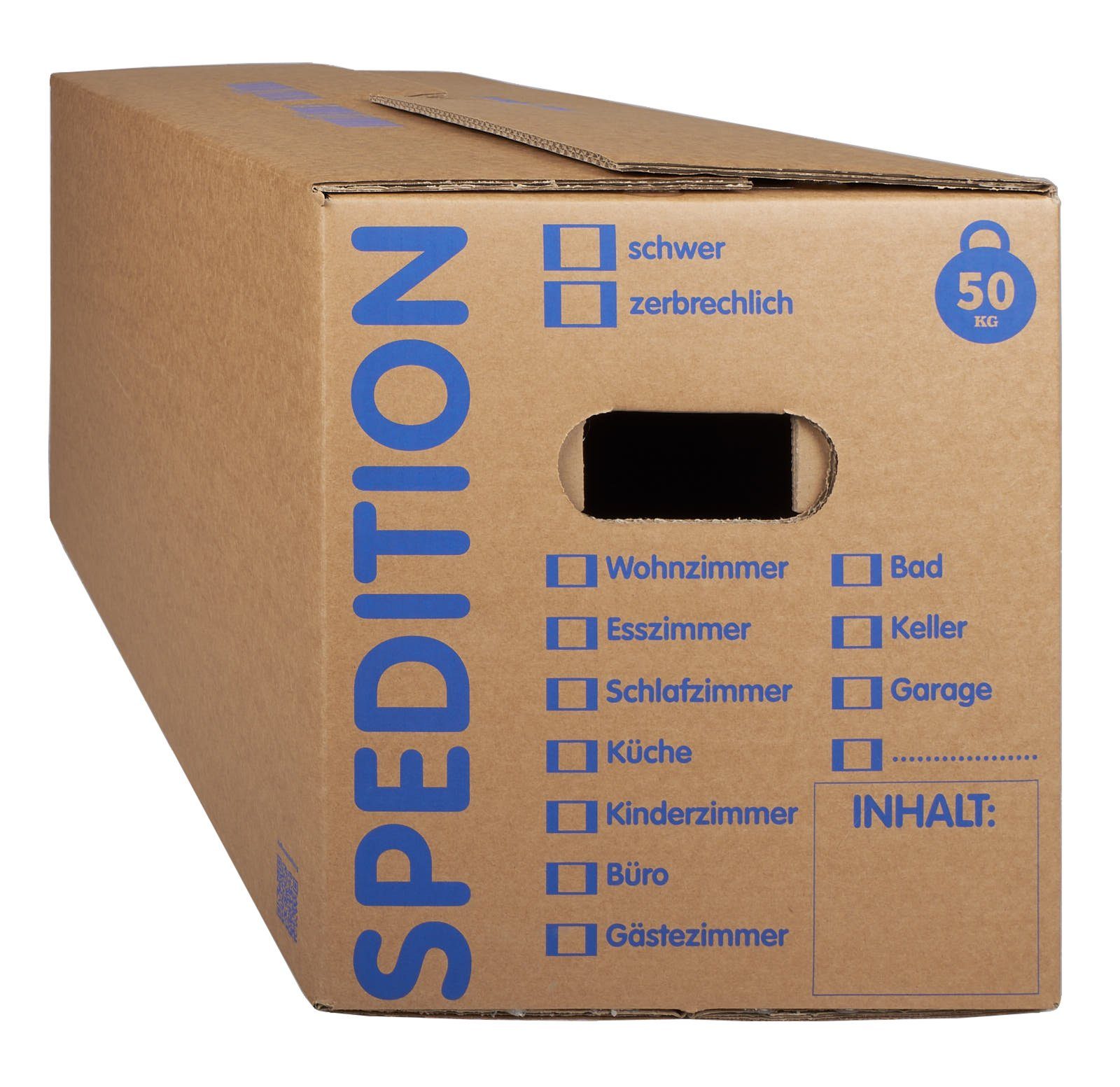 KK Verpackungen Aufbewahrungsbox (Spar-Set, 15 St., 15er-Set), Mehrweg-Umzugskisten 2-wellig Umzugskiste Speditionsqualität 50kg