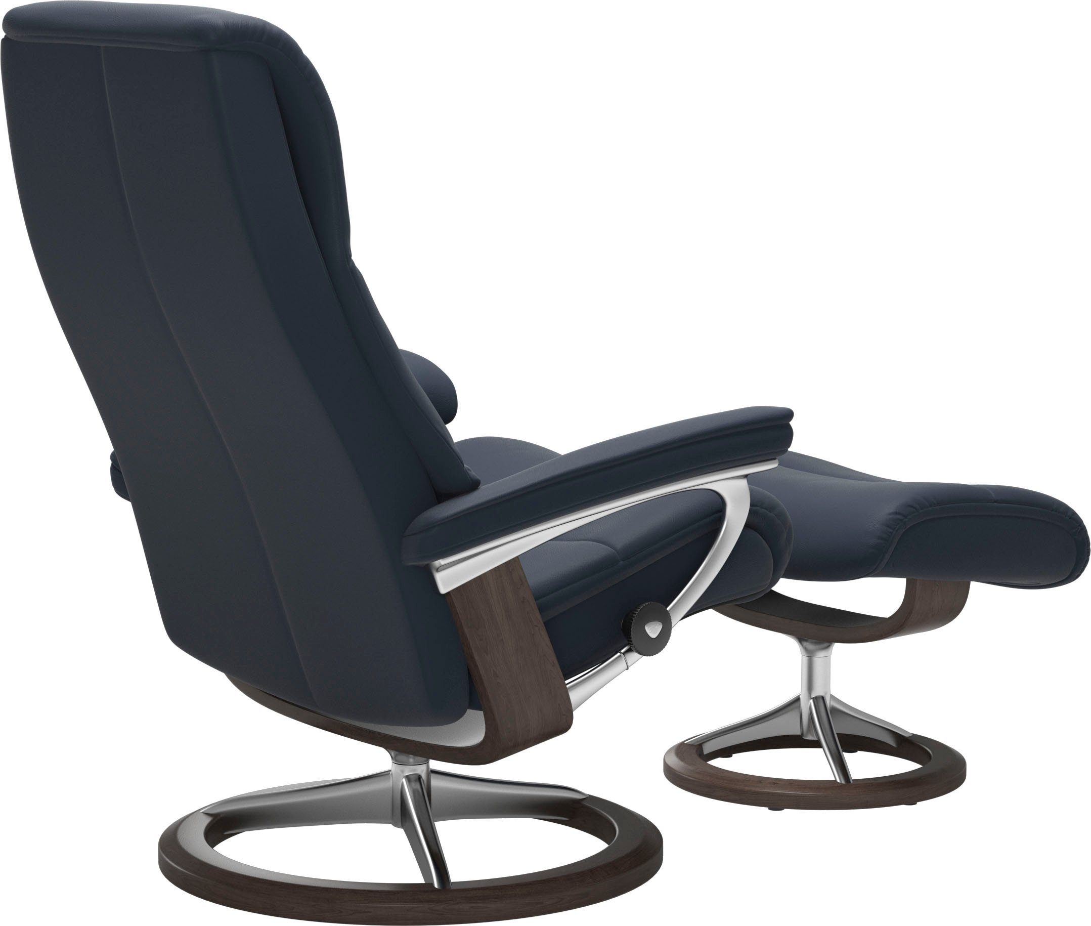 Stressless® View, Größe mit Wenge Base, Relaxsessel M,Gestell Signature