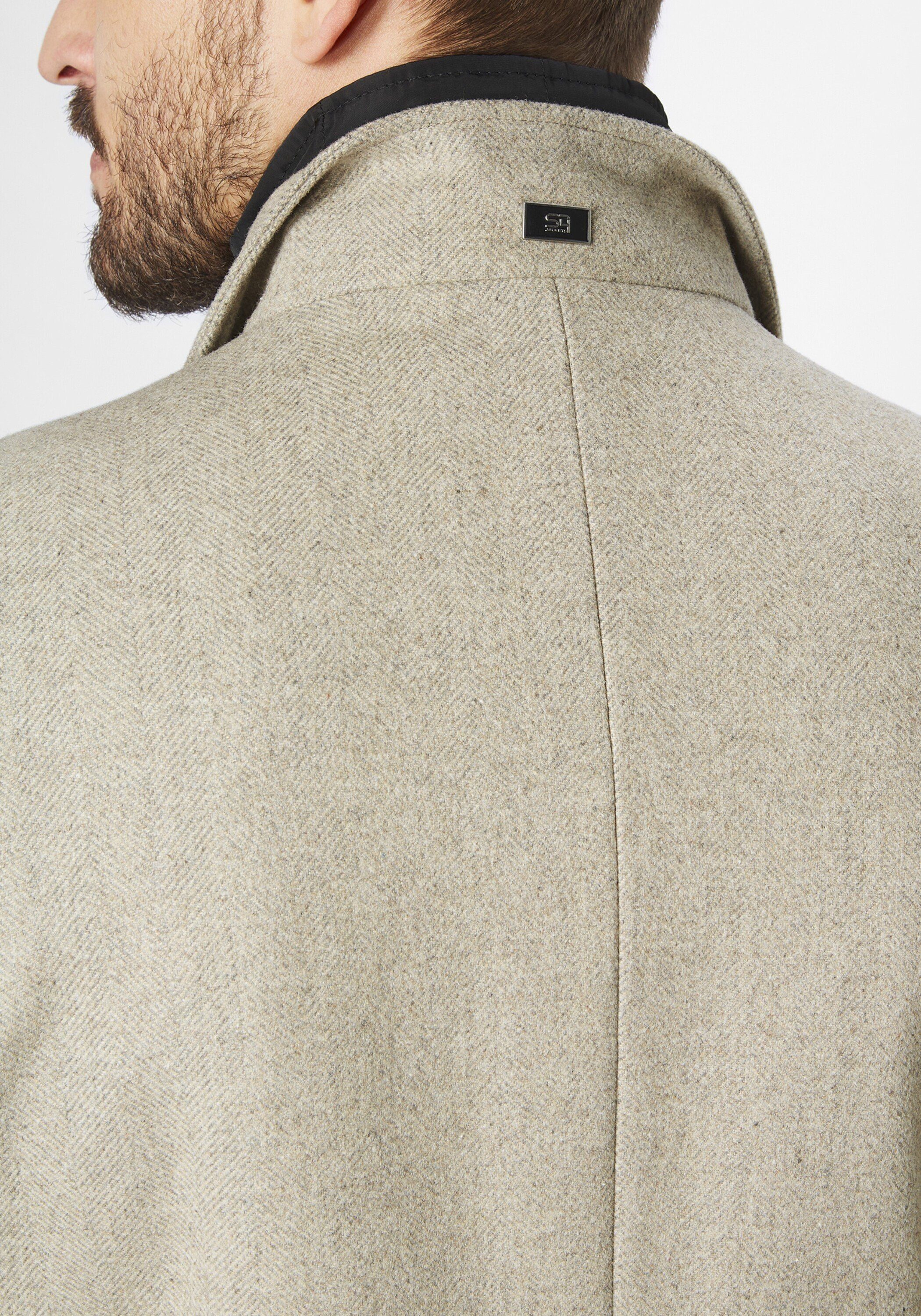 Newton Wollmantel grey/anthra Mantel L Jackets S4 moderner
