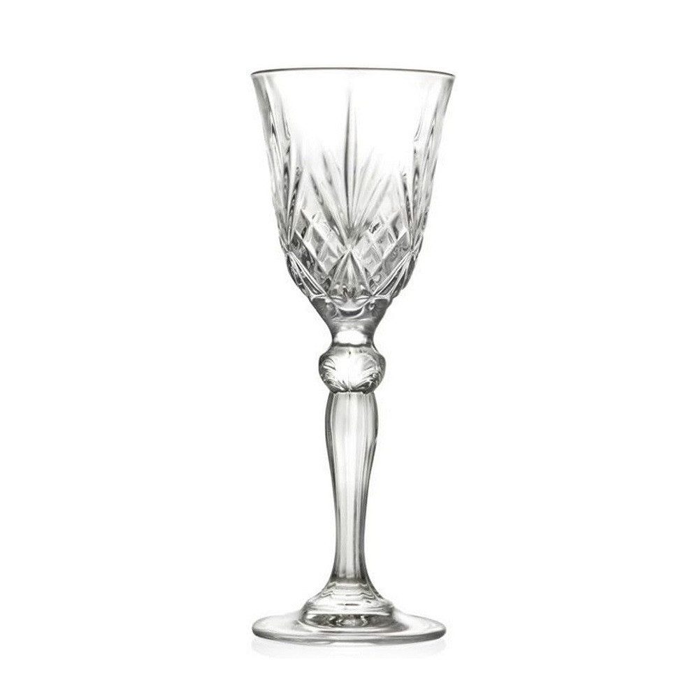 RCR Schnapsglas RCR Melodia Likörkelch 50 ml 6er Set, Kristallglas