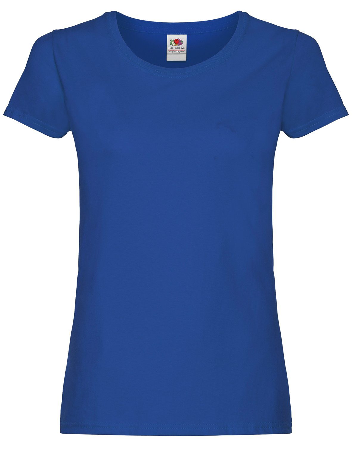 Fruit of the Loom Rundhalsshirt Fruit of the Loom Original T Lady-Fit royal