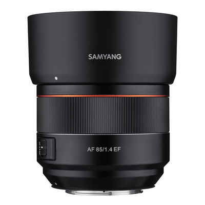 Samyang AF 85mm F1,4 EF für Canon EF Teleobjektiv