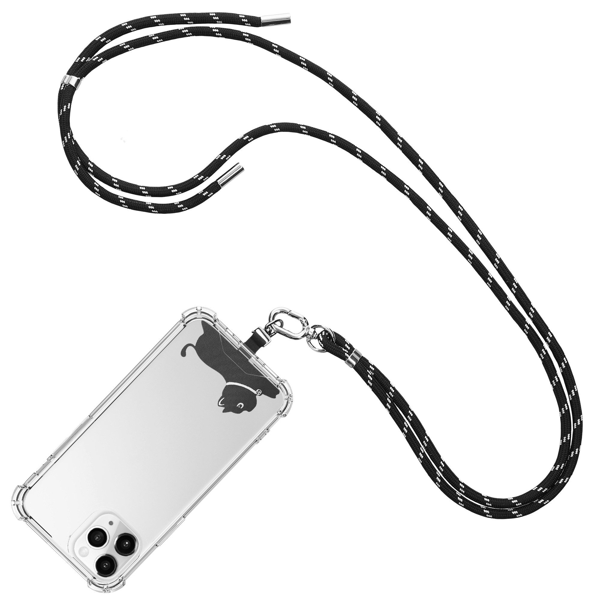 kwmobile Etui Universal Handykette aus Nylon universale Umhängekette für Sm günstig online kaufen