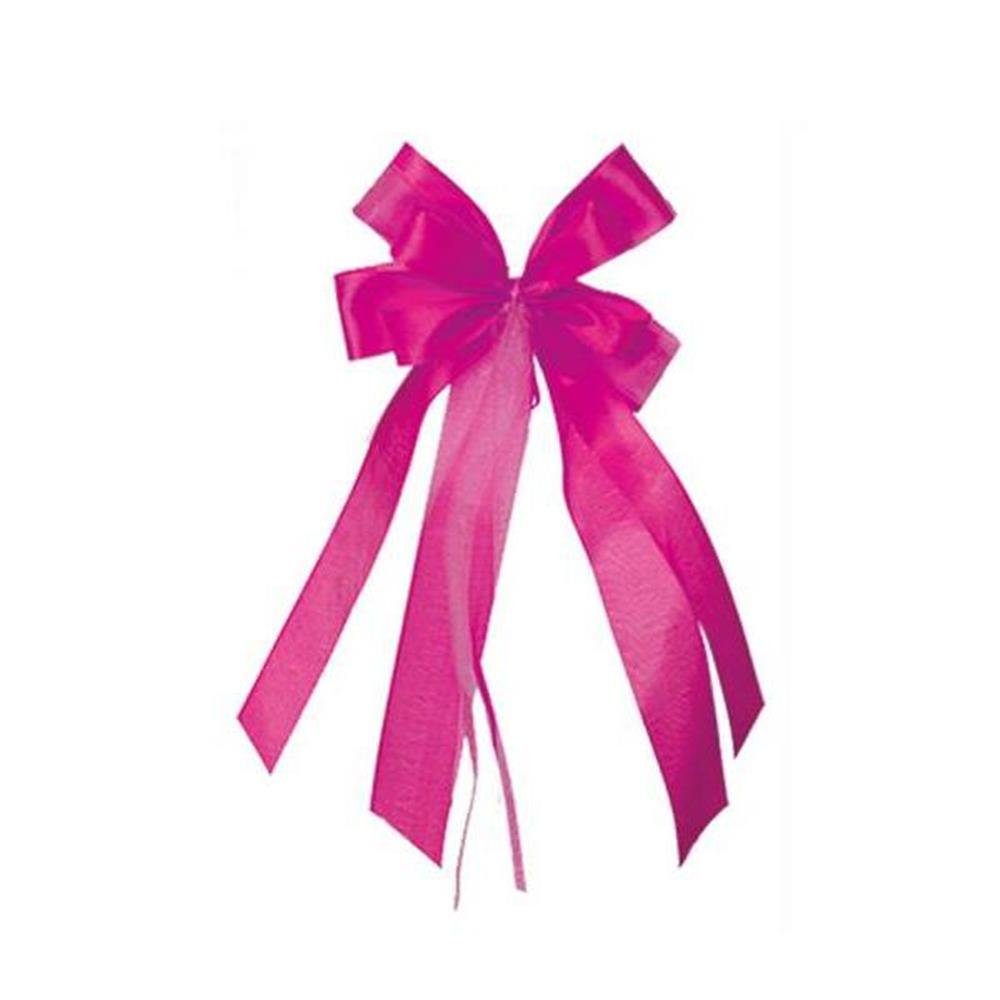 Nestler Schultüte Schleife, Pink, 17 x 31 cm, für Zuckertüte oder Geschenke
