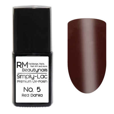 RM Beautynails UV-Nagellack Simply Lac Premium UV-Nagellack UV-Polish 10ml Gellack Shellac, Haltbarkeit bis zu drei Wochen / Hybrid-Lack