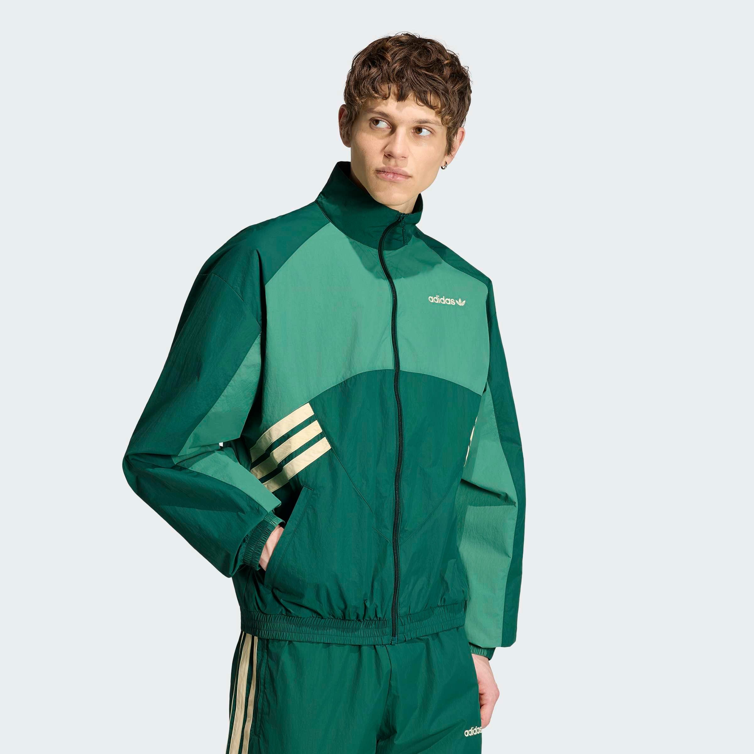 adidas Originals Trainingsjacke MUNICH 93 ORIGINALS für Sportmode und Streetwear, ohne Verschluss, mit Rundhalsausschnitt