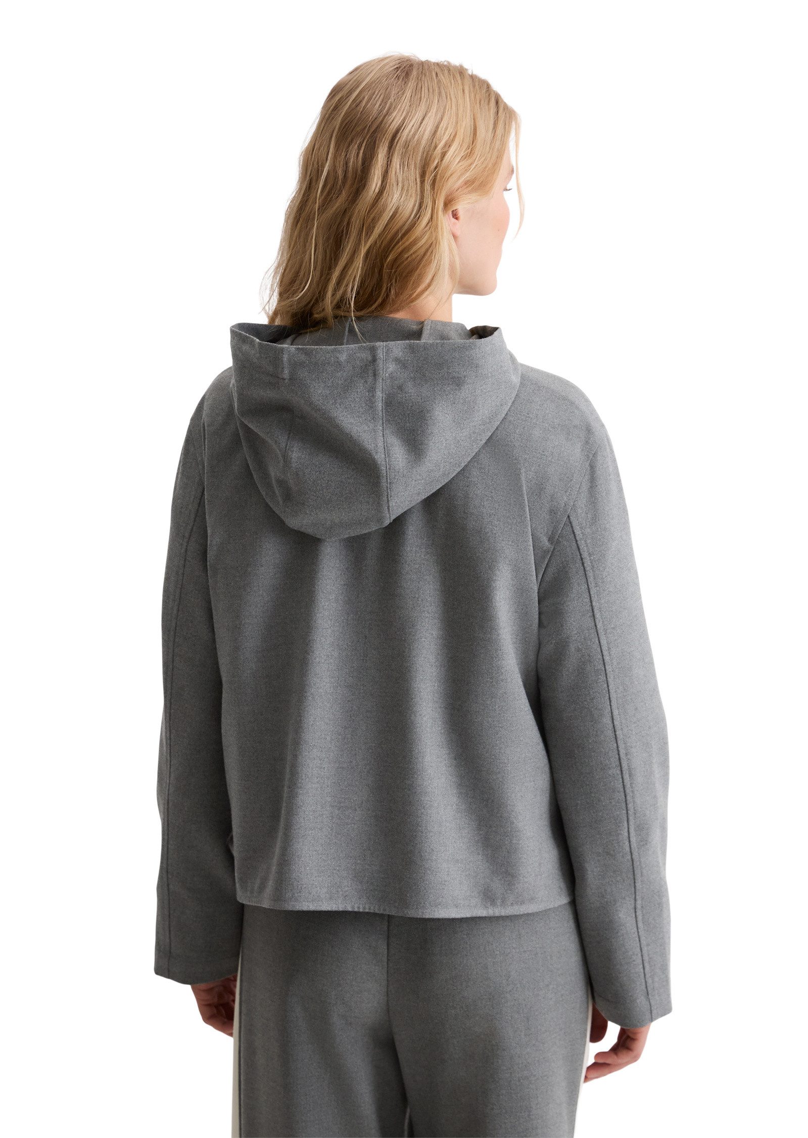 Marc O'Polo Hemdjacke aus recyceltem Polyester und Viskose