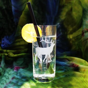 Bohemia Crystal Glas Barline, Kristallglas, veredelt mit Gravur, 6-teilig, Inhalt 300 ml, Wasserglas-Set